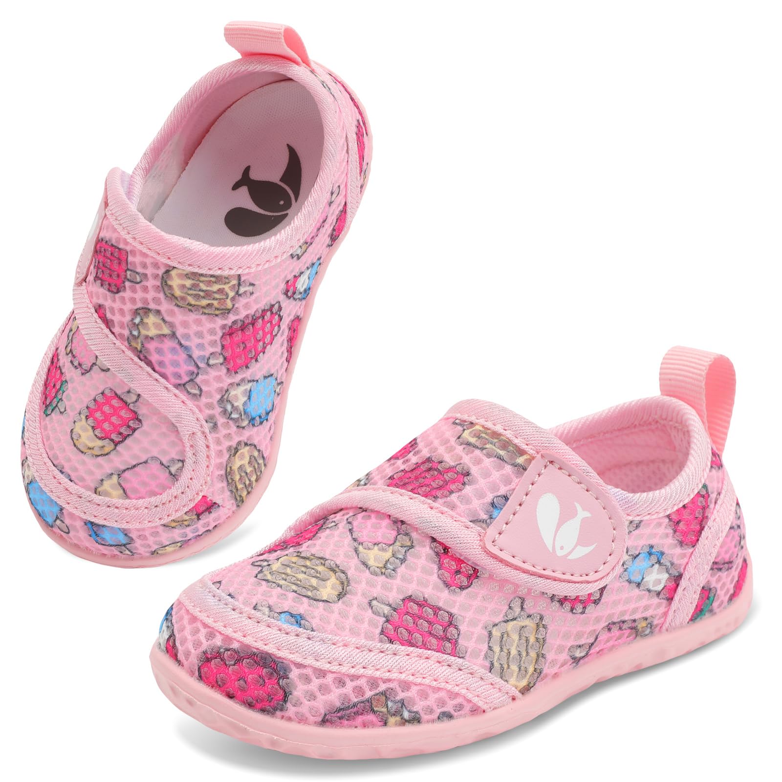 FEETCITY Toddler Water Shoes Boys Girls Swim Shoes Quick Dry Kids Aqua Socks Barefoot for Beach Swimming Pool