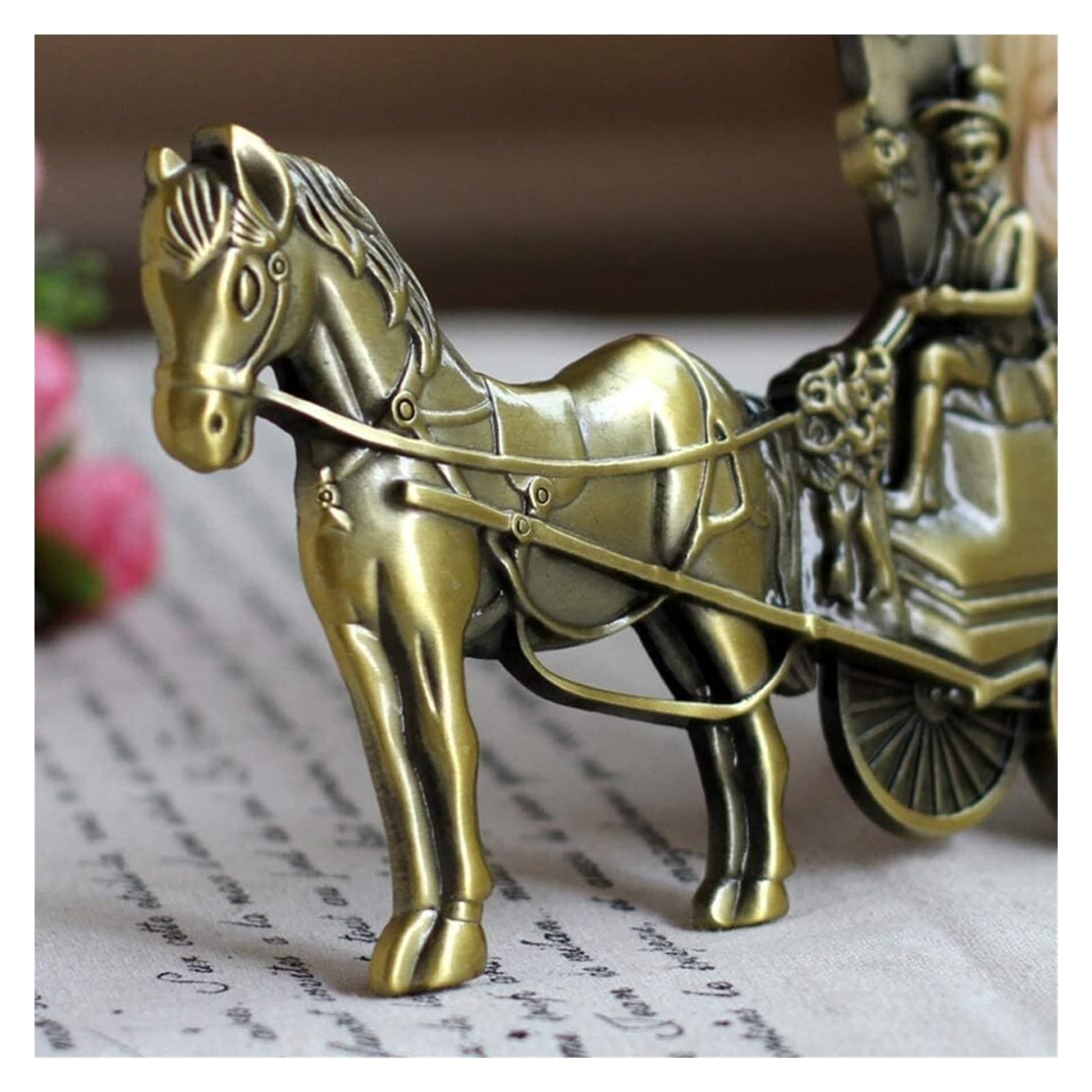 【klkl】WAKO 馬車 フォトフレーム♦︎撮影のため開封 klkl】WAKO 馬車 フォトフレーム♦︎撮影のため開封 klkl様専用