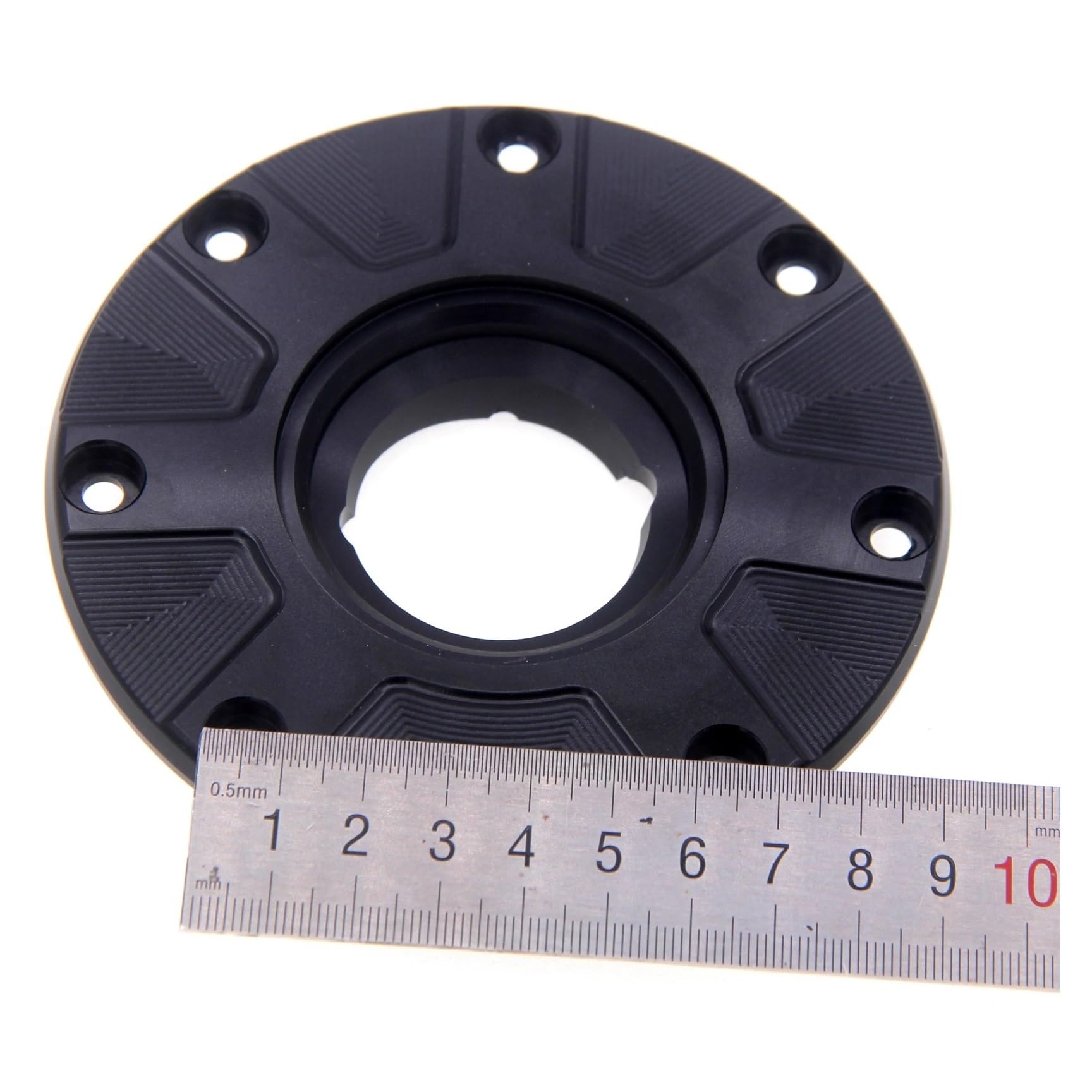 Tappo Olio Serbatoio Benzina Moto Keyless Tappo Serbatoio Carburante Gas Della Copertura Per H&on&da CB1100 2011-2015 CB 1100 Moto In Alluminio Tappo Del Serbatoio Carburante(Black no lo-go)