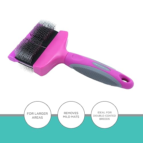 Miniatura 4 de Groomer Essentials Cepillo flexible para deslizar - DobleMedia Firma