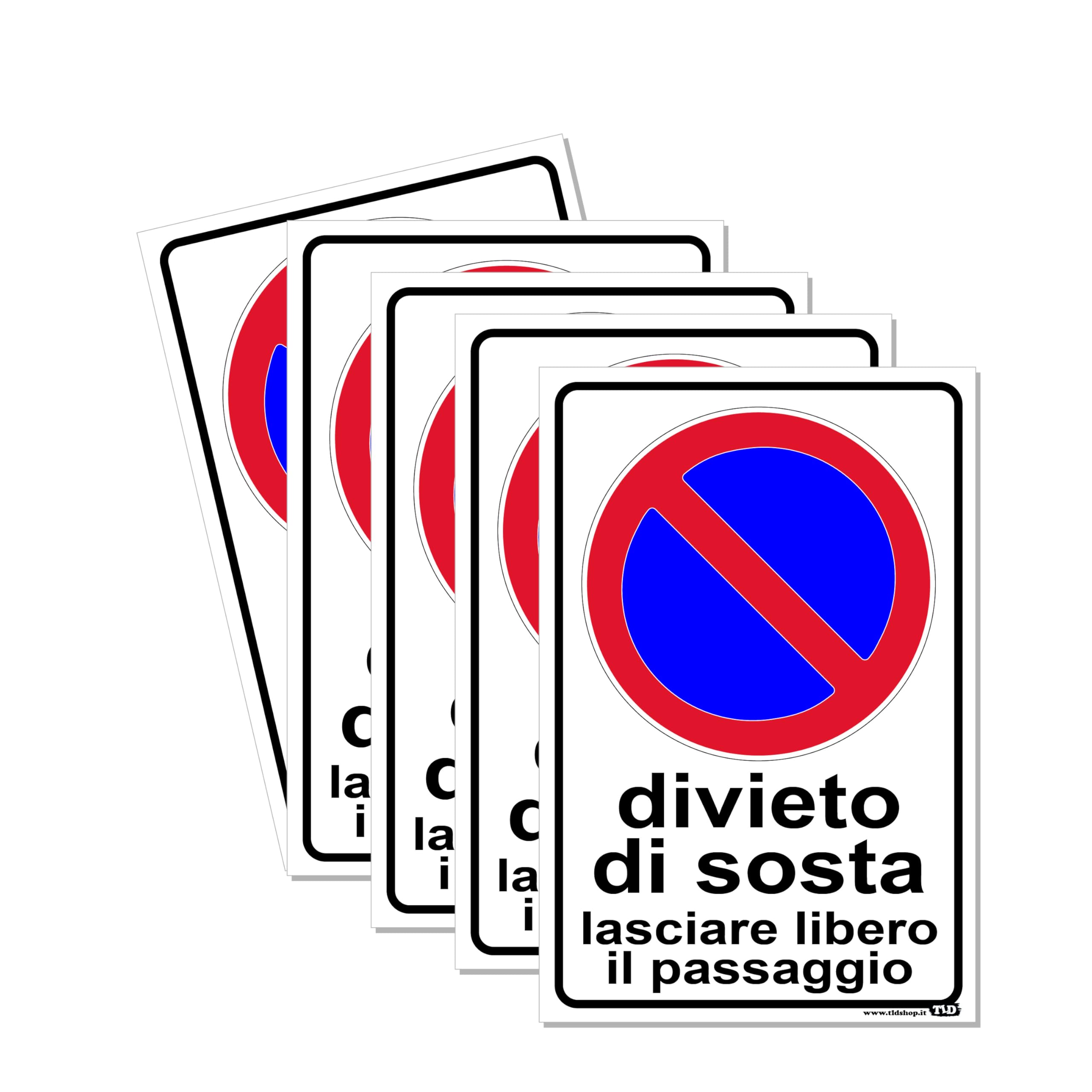 Cartello Divieto Di Sosta Parcheggio Privato 20x30cm | PVC Resistente | TLD GROUP - 2