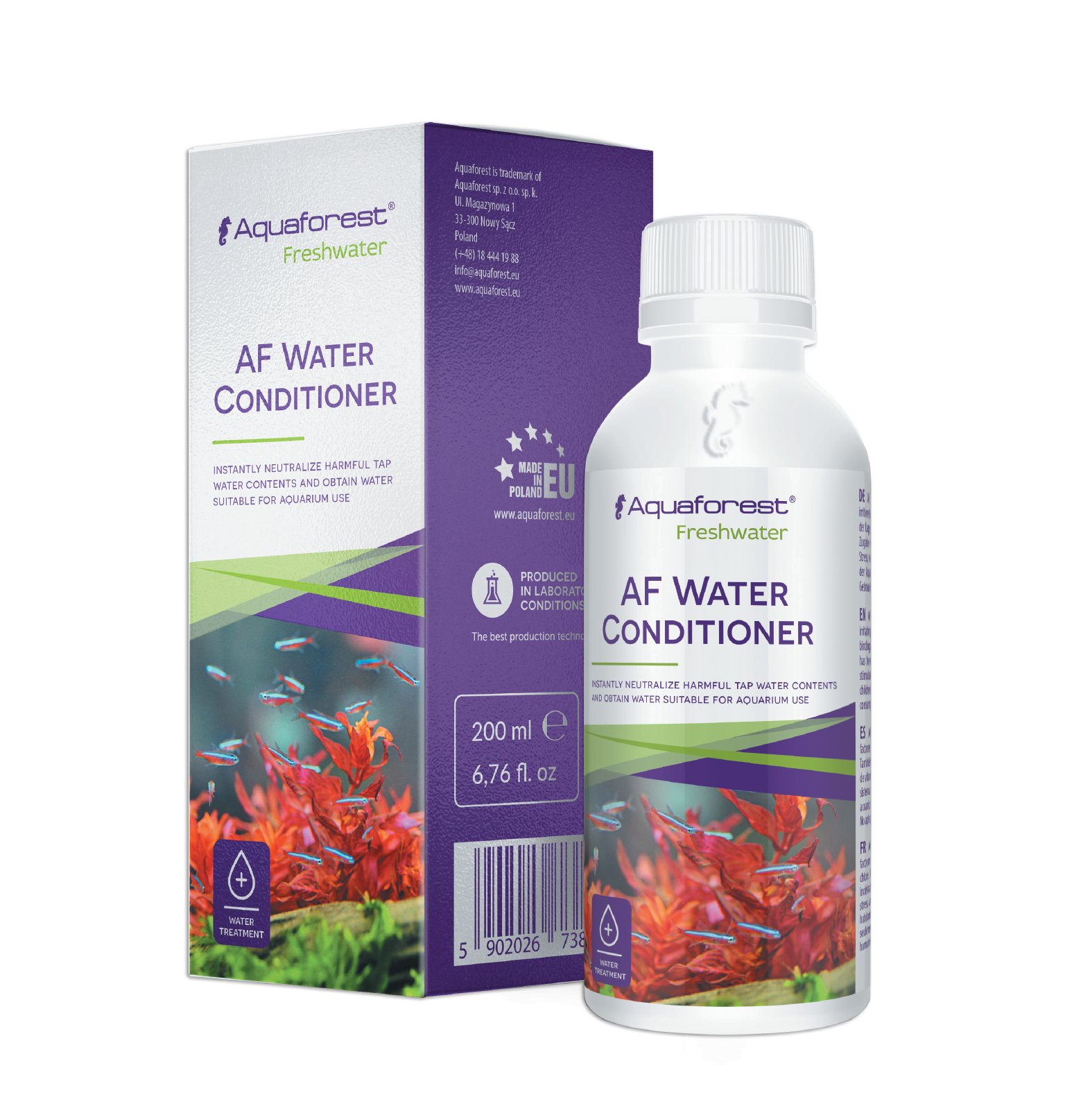 Aquaforest Freshwater AF Water Conditioner 200ml (B076D5W3QR) Amazon Price History, Amazon Price Tracker