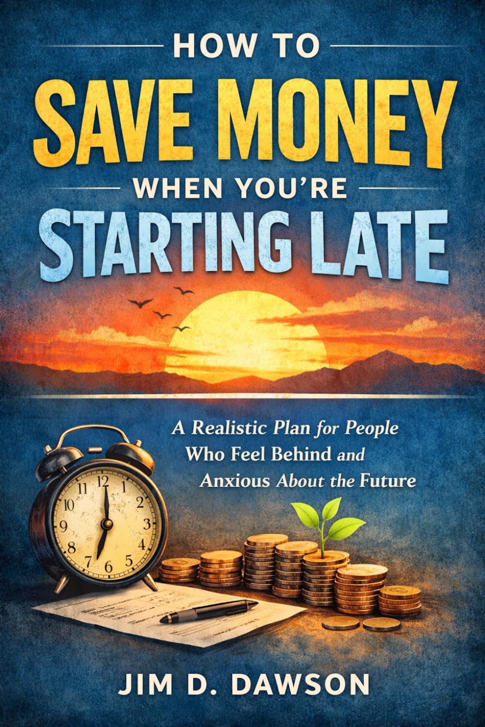 How to Save Money When You're Starting Late: A Realistic Plan for People Who Feel Behind and Anxious About the Future (Build a Steady Financial Life Without the Stress)