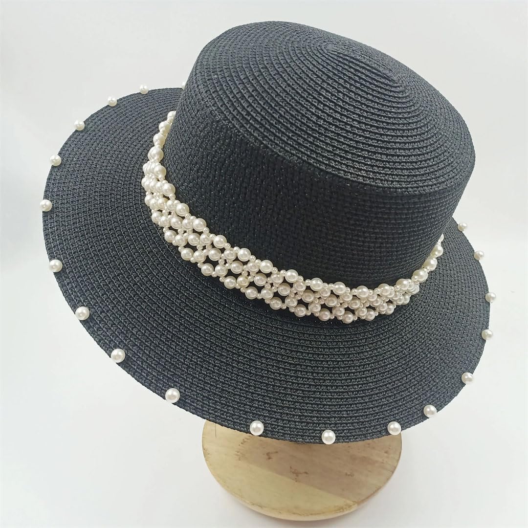 Woman Straw Hat Sun Hat Beach Ladies Summer Hat UV Protect Travel Cap