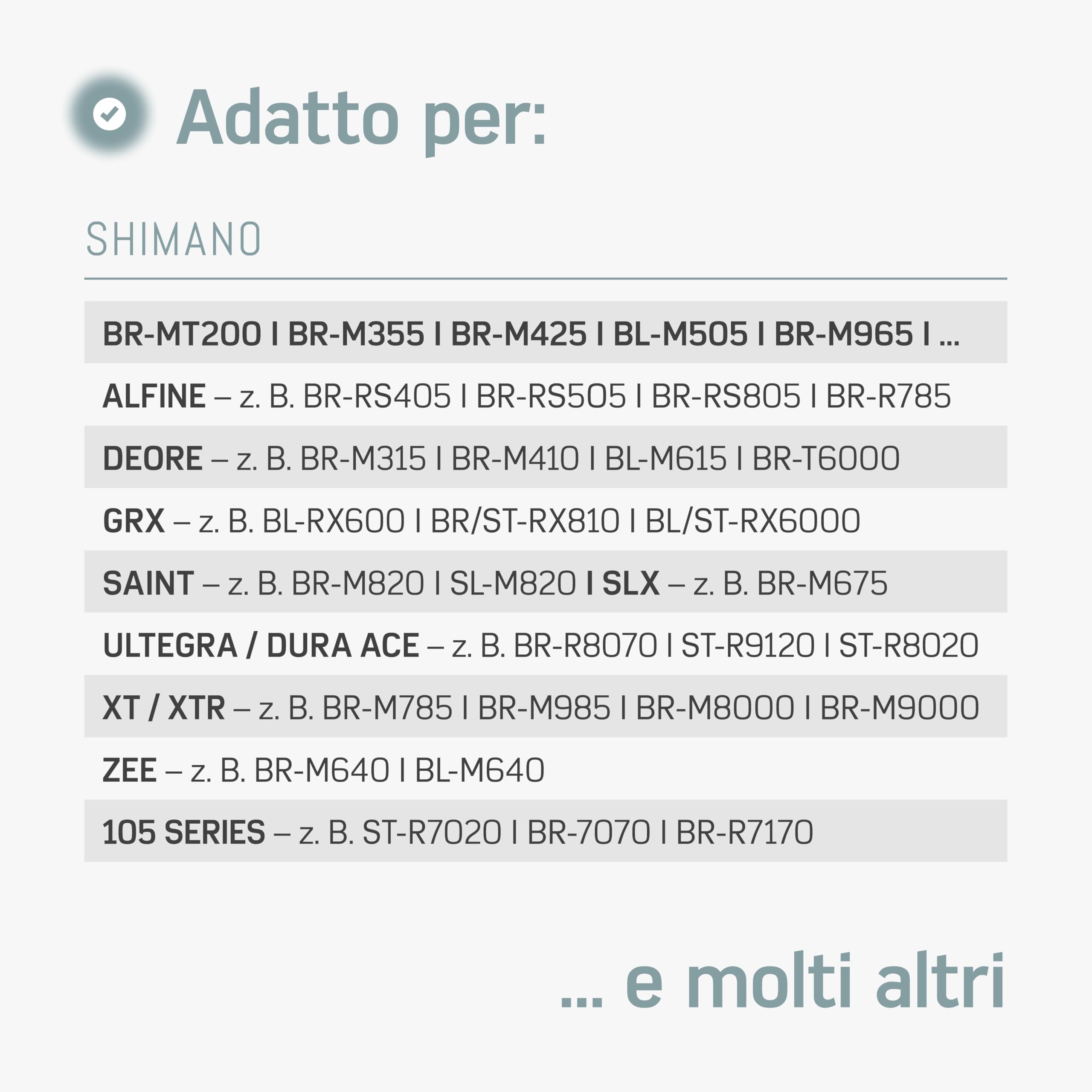 Borgen Kit spurgo Freni Adatto per Shimano Freni a Disco Idraulici I Kit di Manutenzione per Freni di Bicicletta │ Kit spurgo con Istruzioni Passo a Passo per Uno spurgo Perfetto del Freno