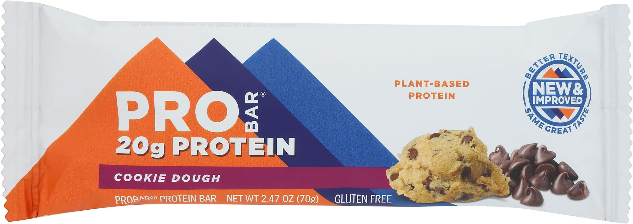 Probar, Bar Protein Cookie Dough, 2.47 Ounce | bike-handlebars