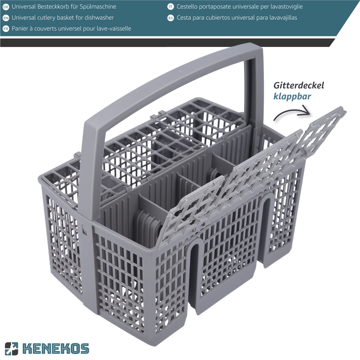 Panier à Couverts Kenekos Pour Lave-Vaisselle – Compatible Bosch SMZ5100 / Siemens SZ73100 / Neff Z7863X0 – Plastique Résistant