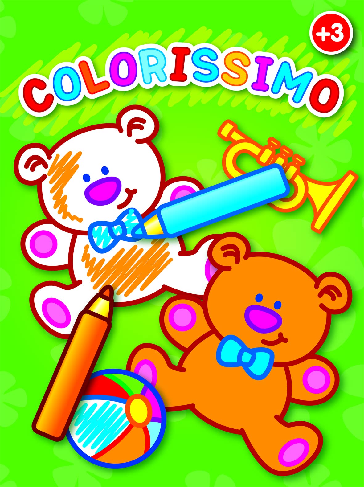 3 ans + nounours colorissimo