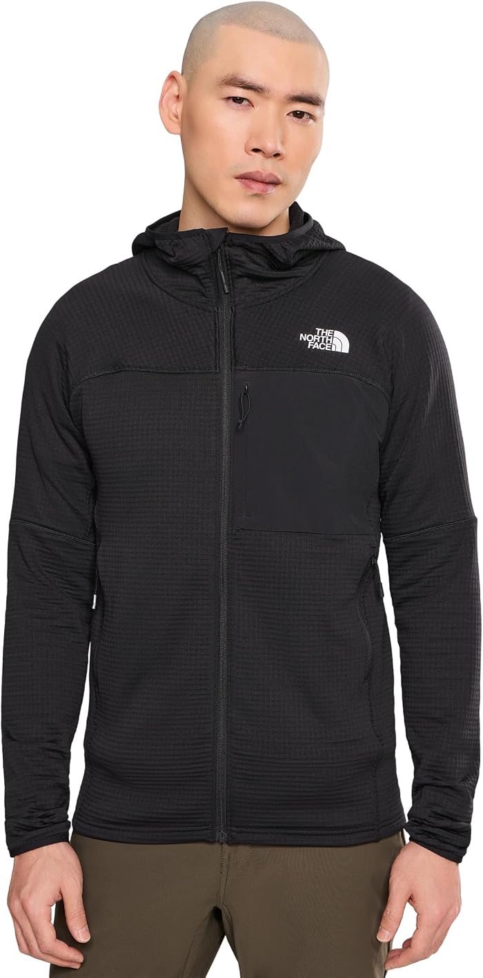 Мужское худи The North Face Polartec® Power Grid™ Stormgap, цвет: Чёрный — фото 1