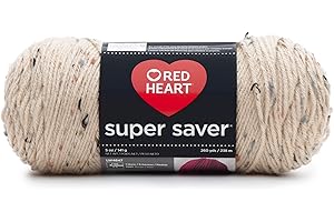 RED HEART Super Saver, Fleck-Buff