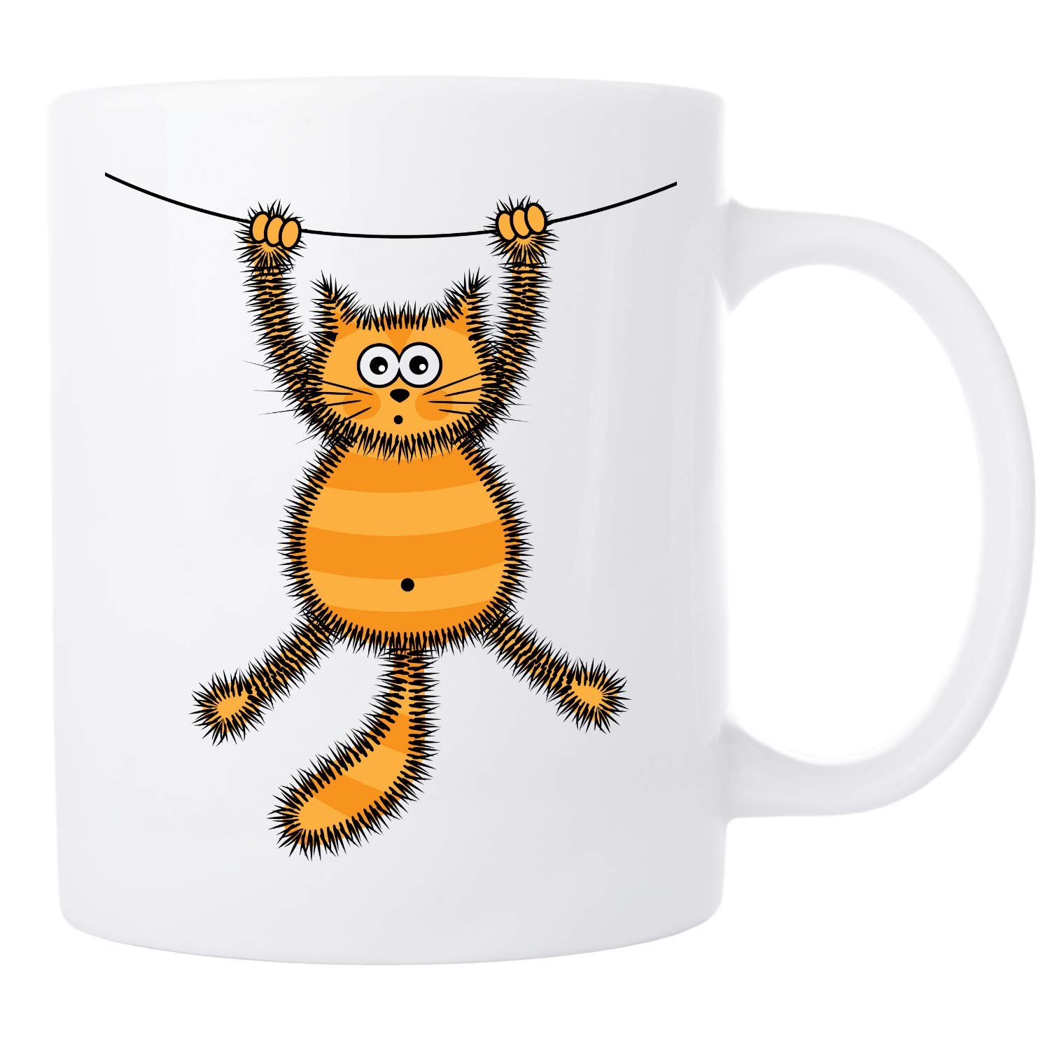 Gund Pusheen The Cat - Taza De Cerámica, Diseño De Gato, Verde, 12