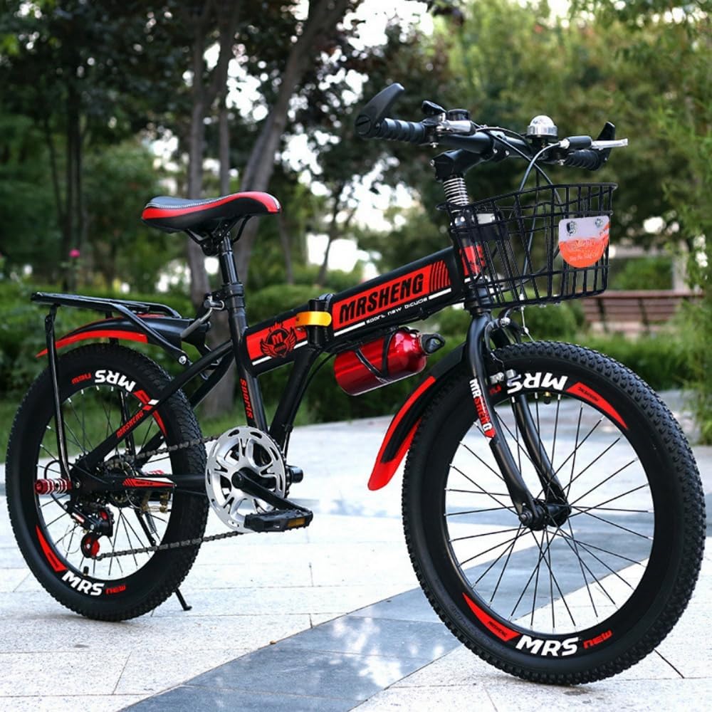 Dazzix子ども用自転車調節可能なシート18/20/22/24インチ 子供用自転車プレミアム炭素鋼の変数マウンテンバイク、シングル