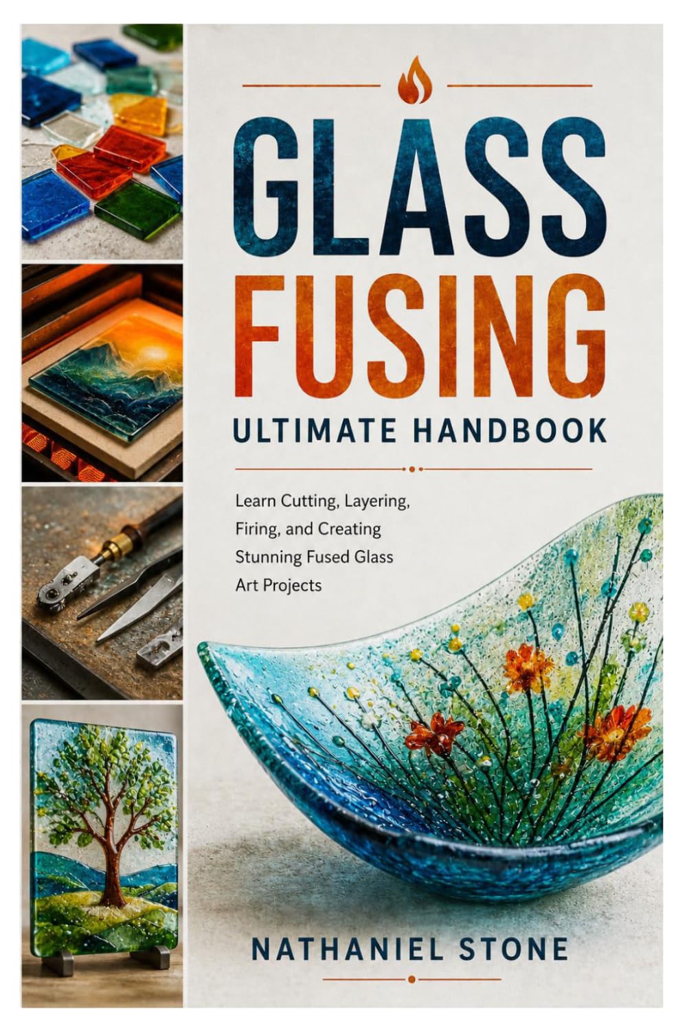 Glass Fusing Ultimate Handbook: Learn Cutting, Layering, Firing, and Creating Stunning Fused Glass Art Projects