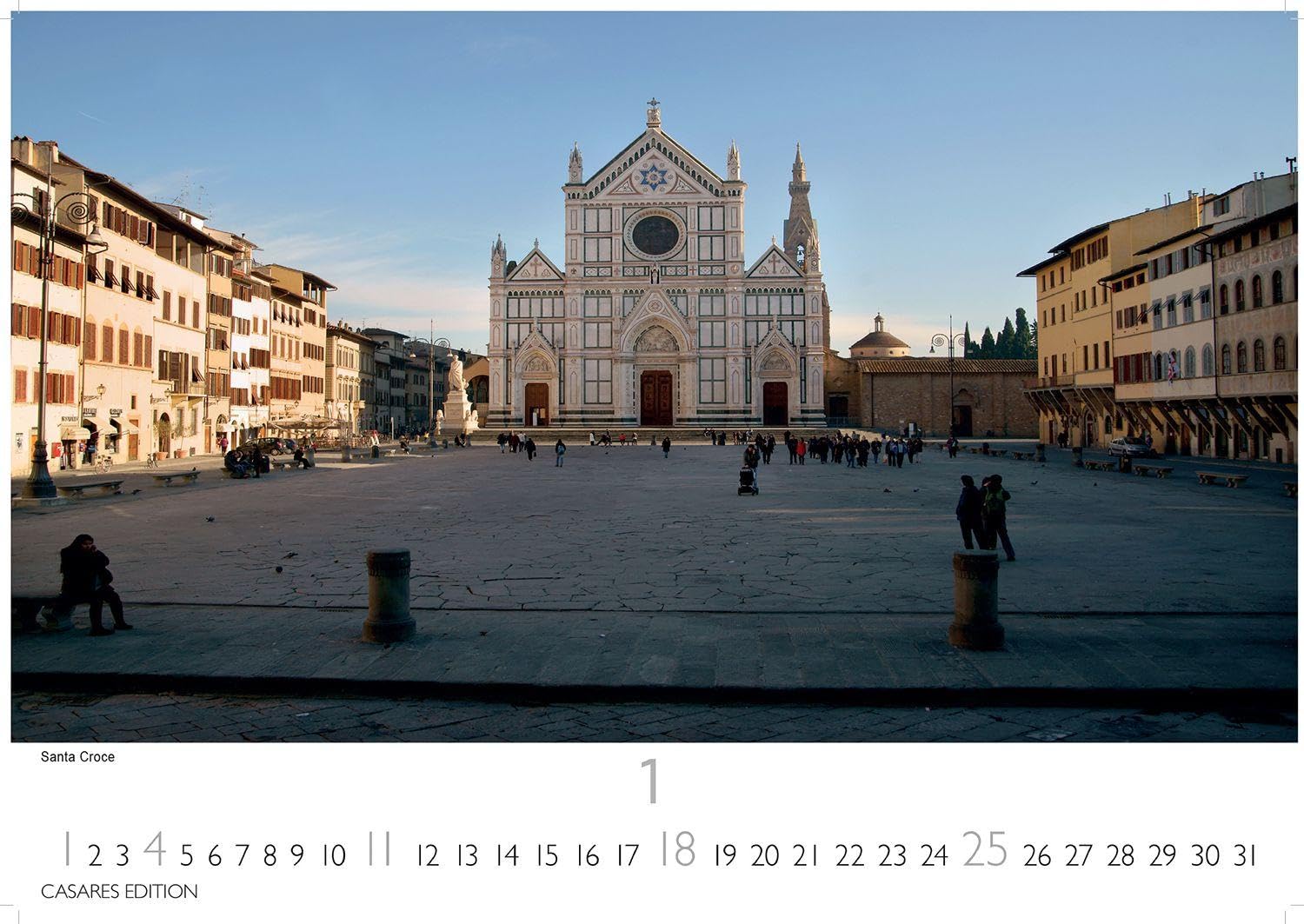 Florenz Kalender 2026 – Wandkalender | Fotokalender Italien 24x35 cm - Toskana Flair für ihr Zuhause