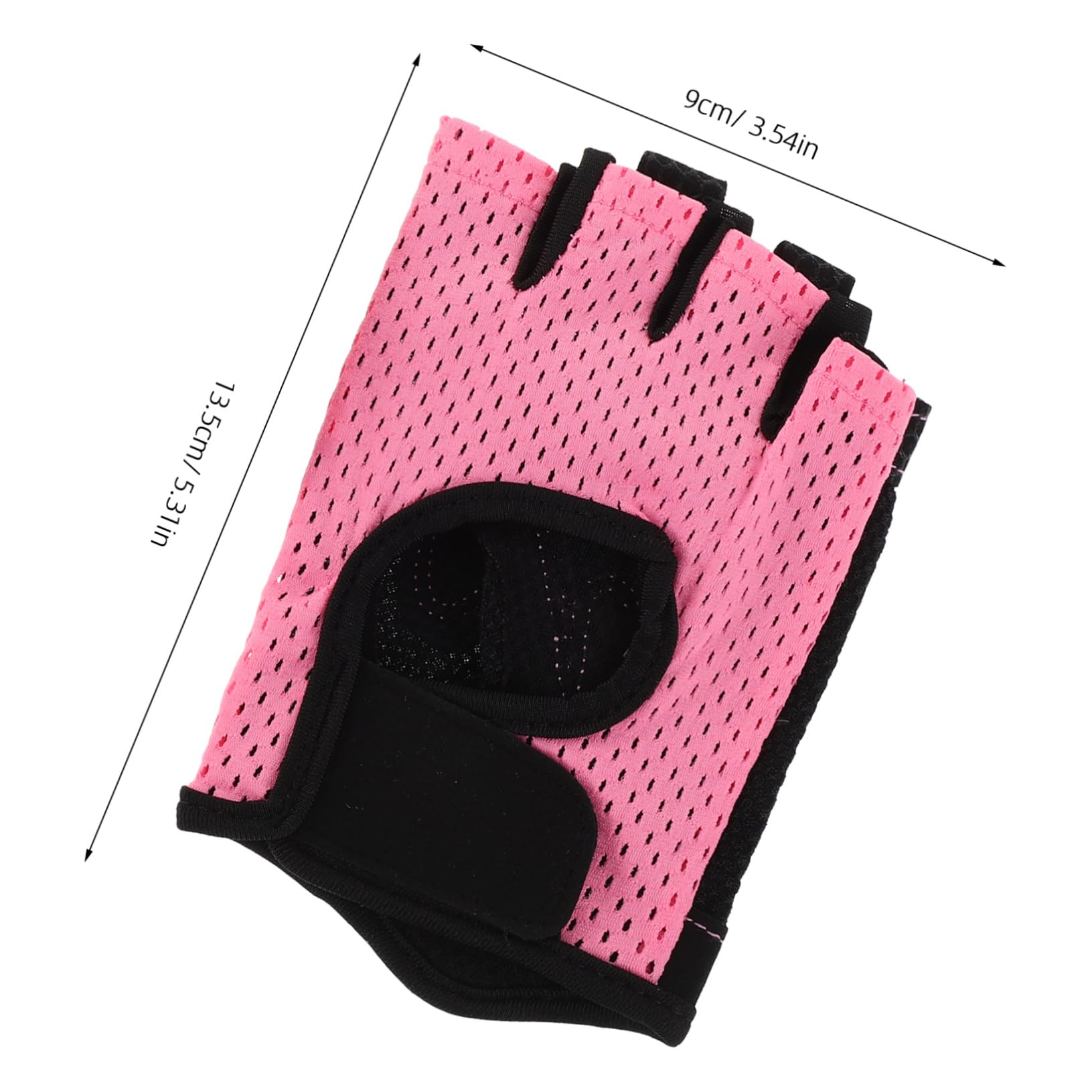 SUPVOX 1 Pair Breathable Cycling Gloves for Men Women Slip Sweat Absorbing Fitness Gloves for Gym Workouts Outdoor Biking Lightweight Durable Design with Enhanced Grip