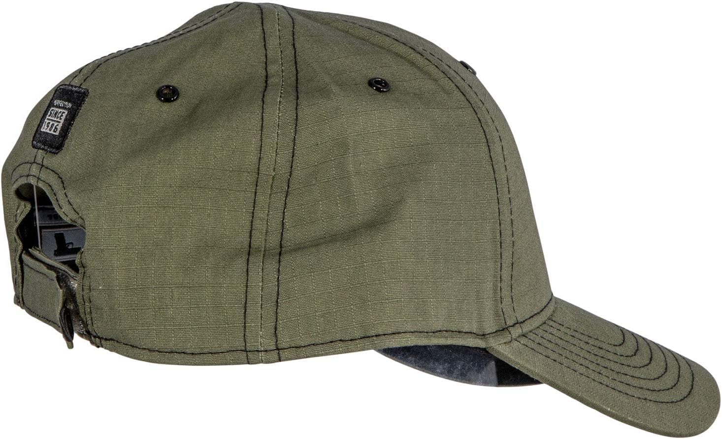Glock AS10079 1986 Ripstop Hat Olive Cotton Hook & Loop Closure - Image 3