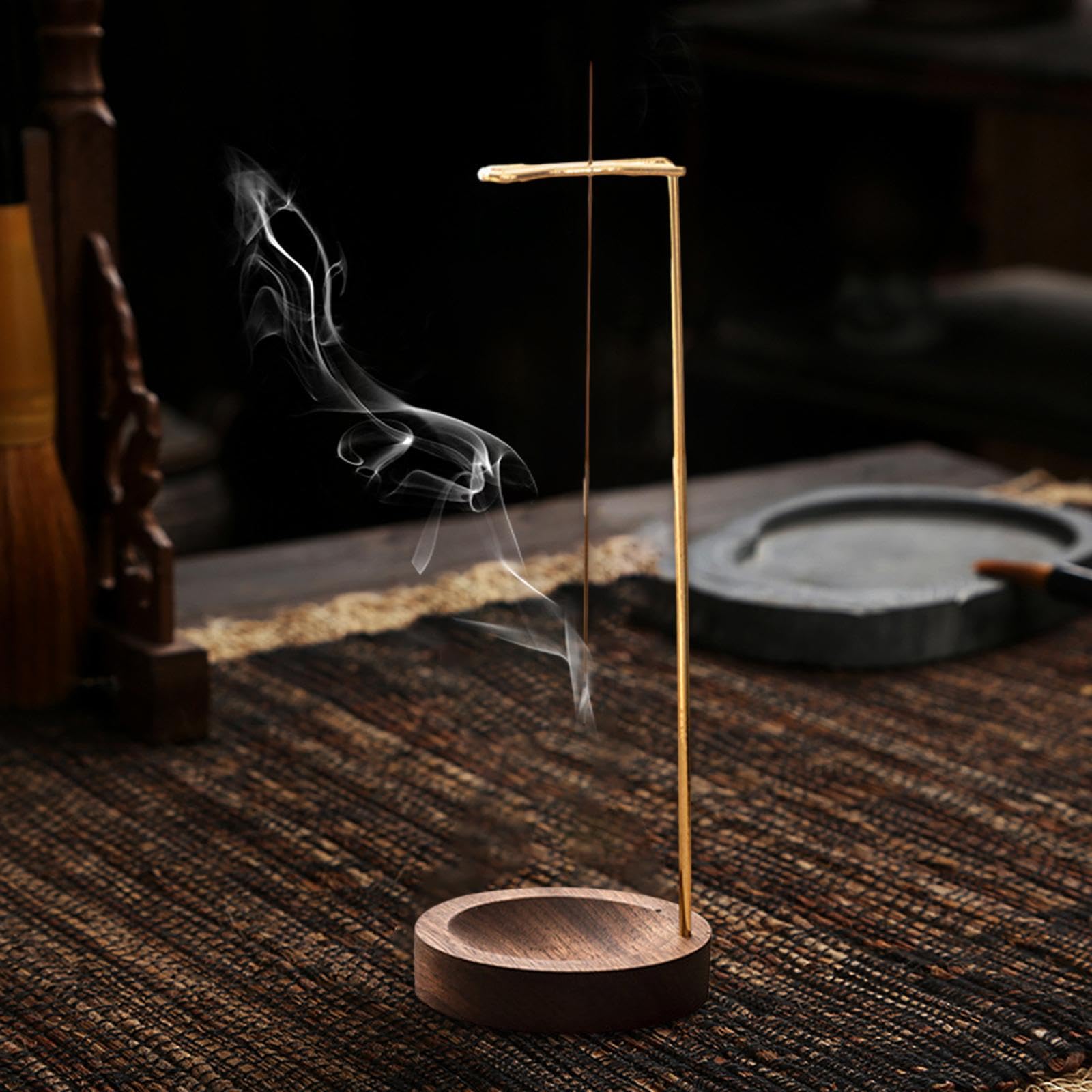 JISADER Queimador de incenso moderno, suporte decorativo de