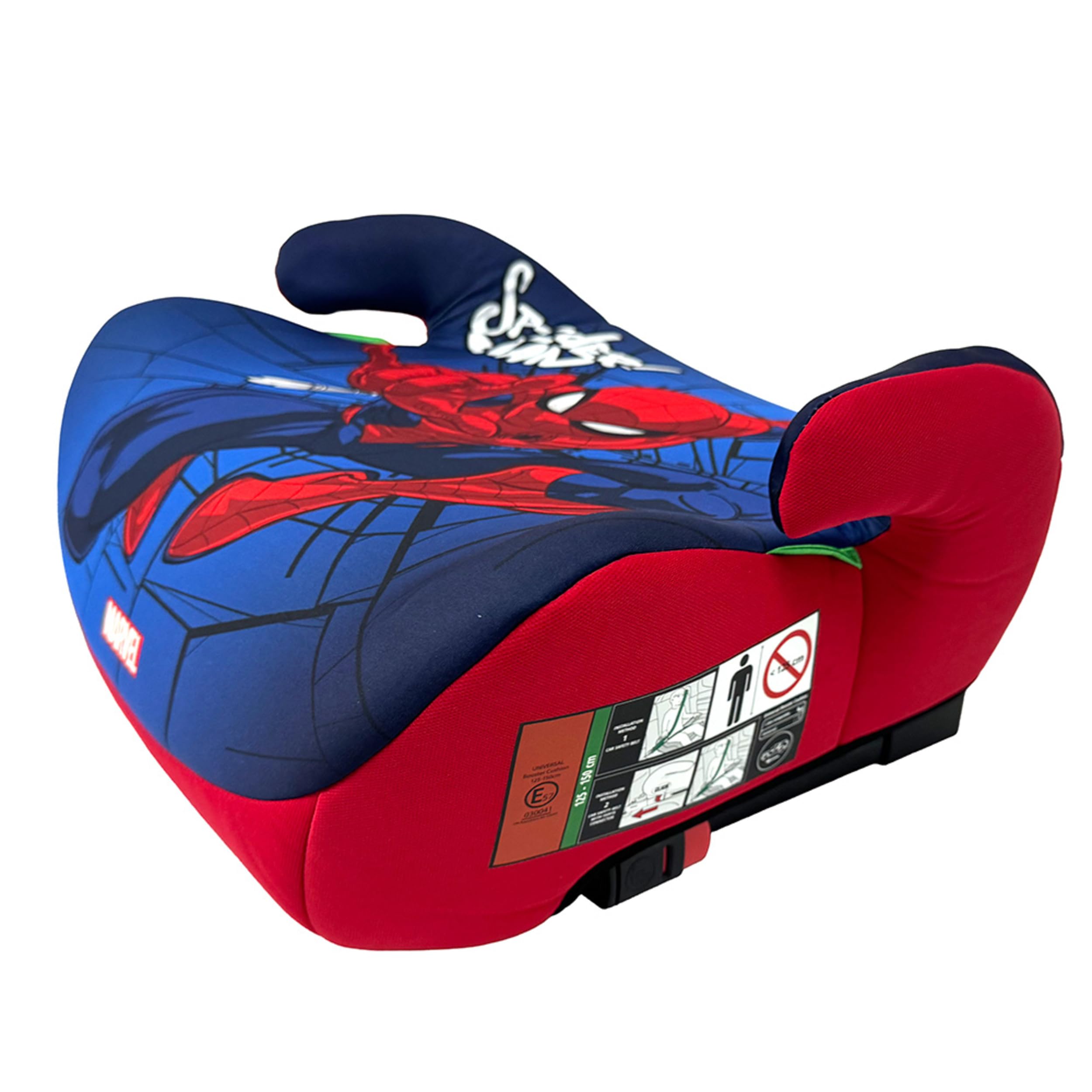 Seven Polska Rehausseur ISOFIX Spiderman · 6-12 ans · 125-150 cm · ECE R129