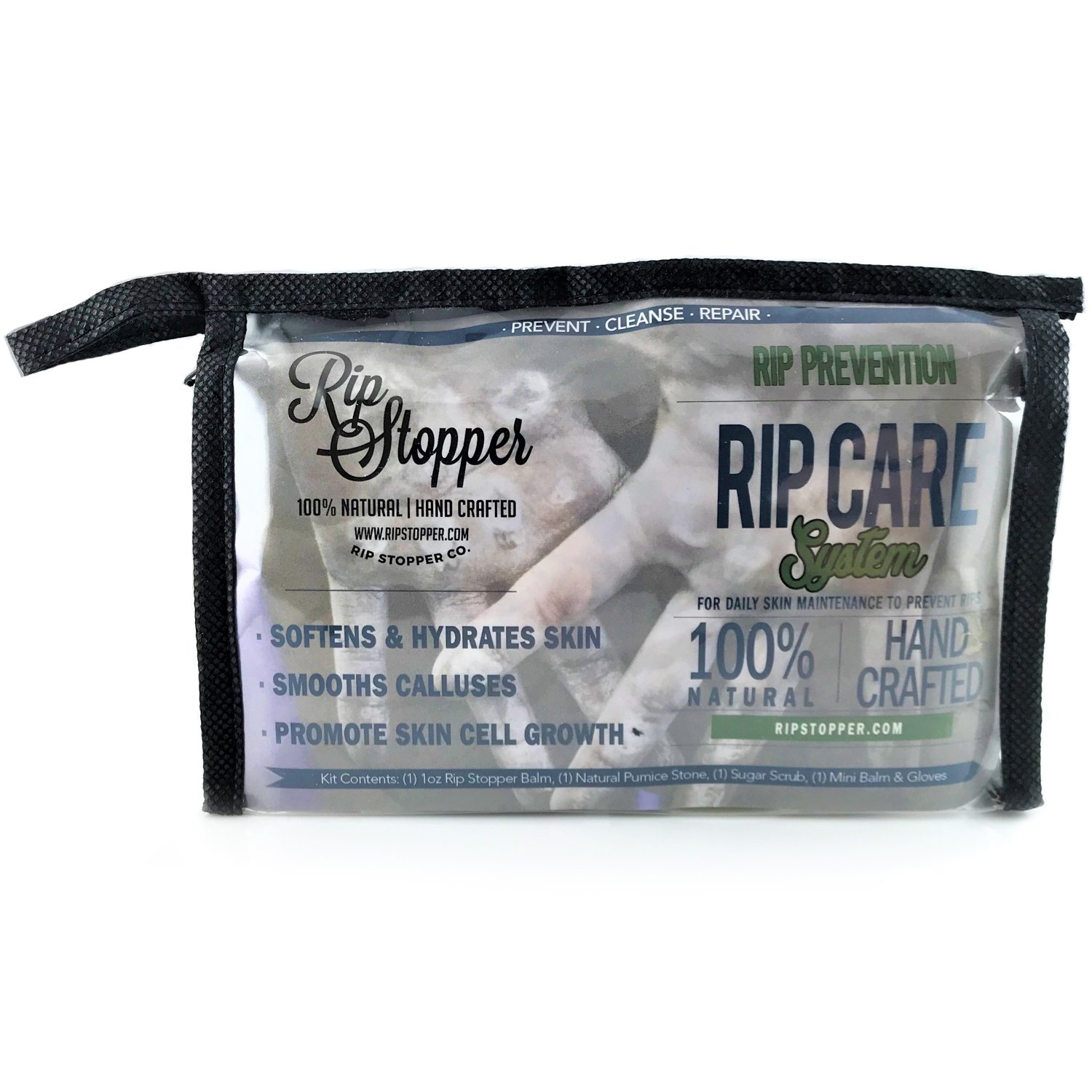 Rip Prevention Kit Rip Stopper | Repair and Prevent Skin Rips, Blisters, Cracks, Tears & Abrasions | 100% Natural Skincare | Rock Climbing, Weightlifting, Rowing