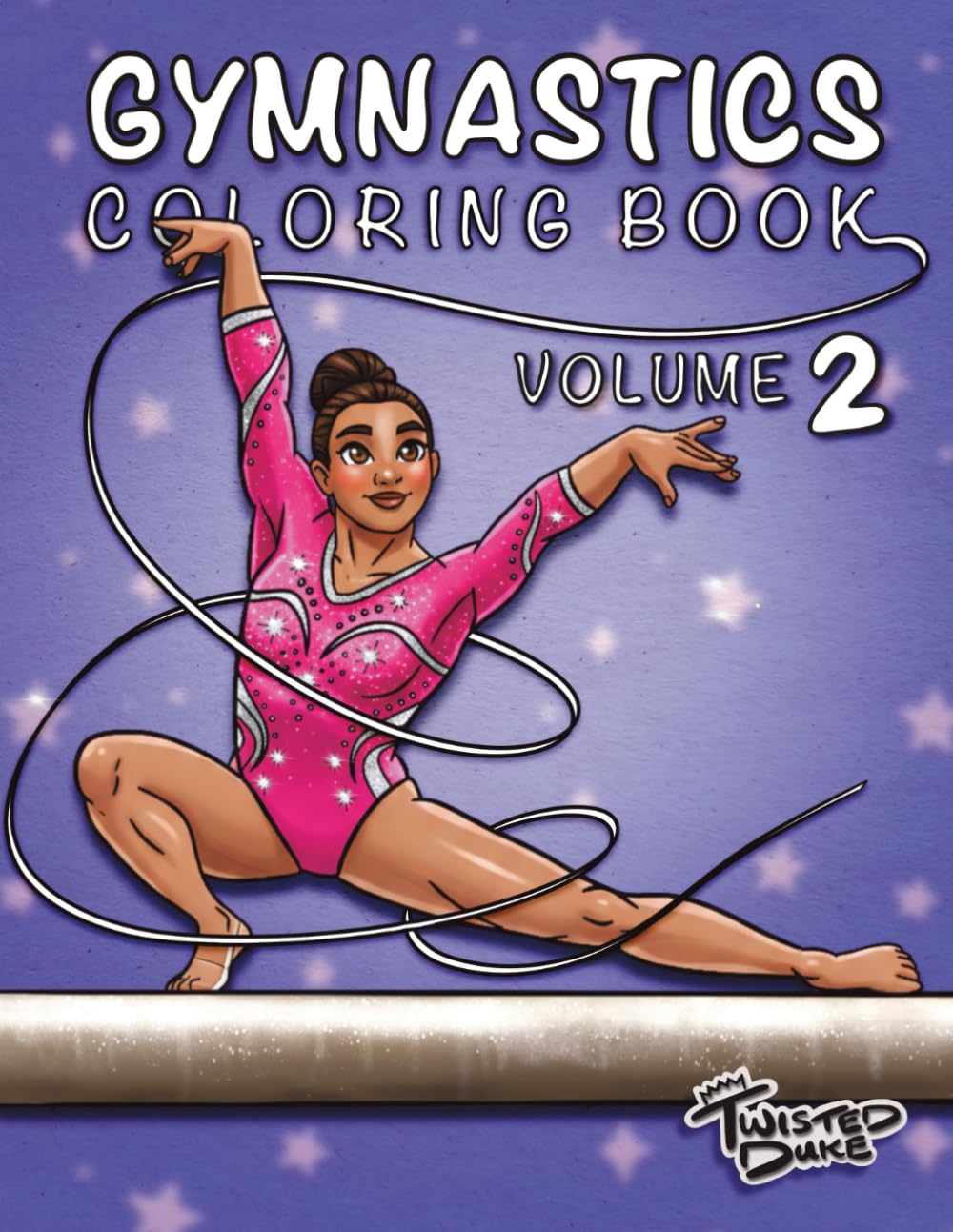 Gymnastics Coloring Book for Girls – Volume 2: Cute and Fun Gymnast Coloring Pages for Kids Ages 4 –12 | Perfect for Young Gymnasts (The Gymnastics Book Series)