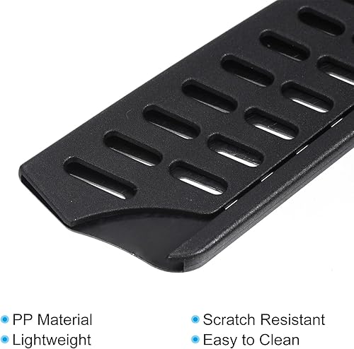 Vista 14 de PATIKIL Fundas de seguridad PP para cuchillo Santoku de 5 pulgadas, paquete de 5 cuchillos, protector de cuchillos, protector de cuchillas, funda