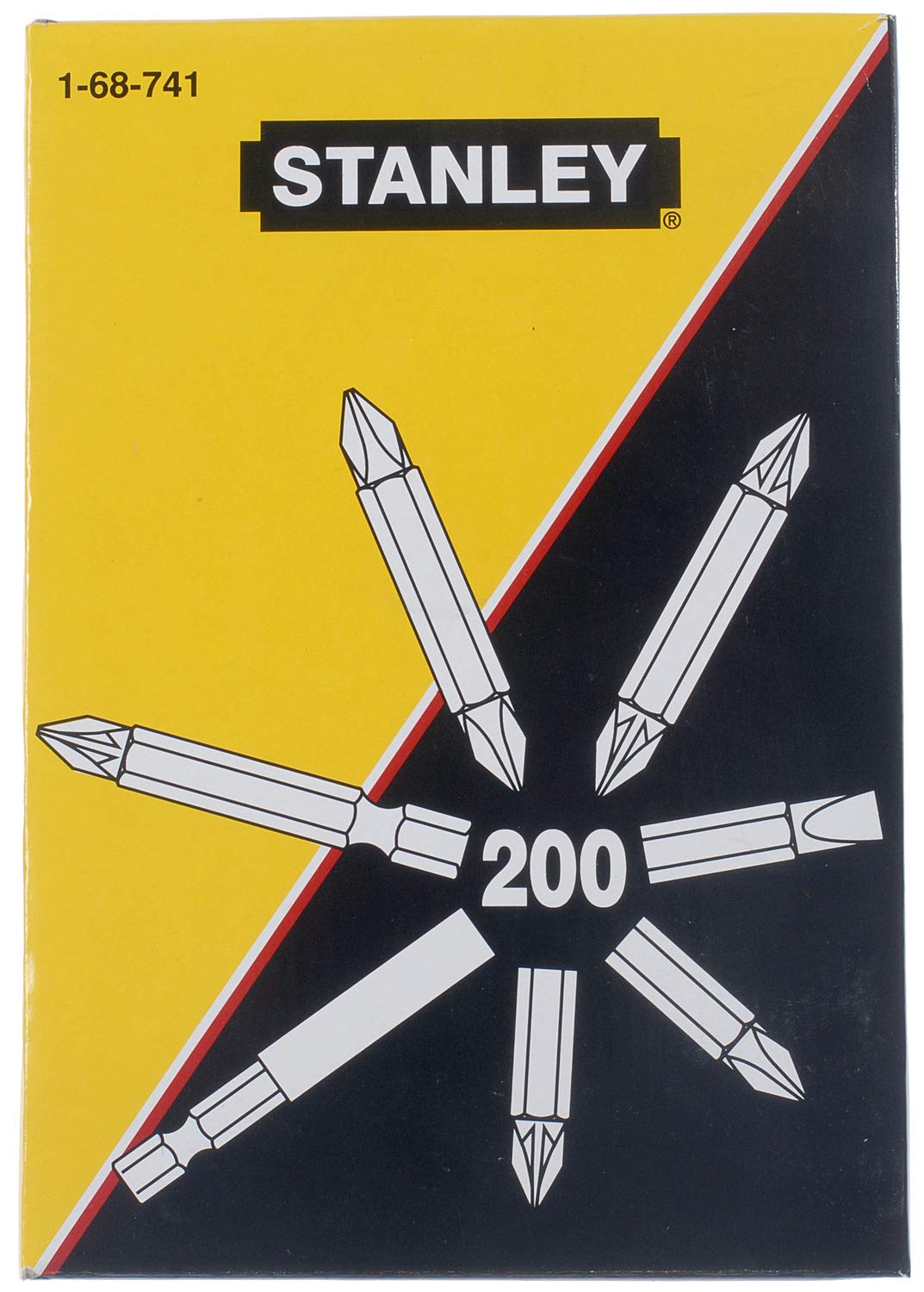 Stanley 1-68-741 - juego de 200 puntas para destornillador