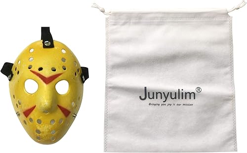 Miniatura 3 de Junyulim Jason Voorhees - Máscara para disfraz de Halloween, fiesta de máscaras, cosplay