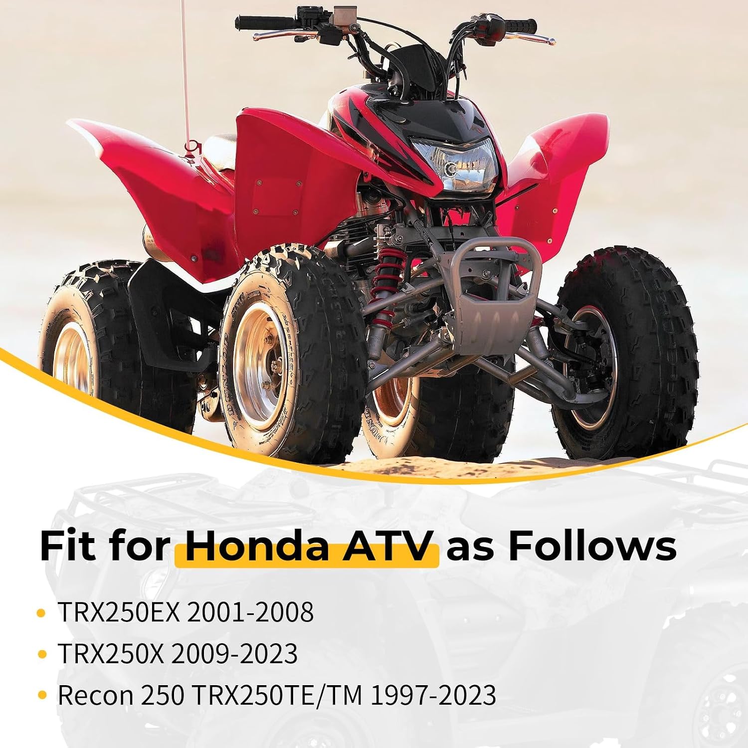 M MATI Oil Pump Assembly for Honda TRX250X 2009-2023 Recon 250 TRX250TE/T-M 1997-2023 15100-HS0-A00 15100-HM8-000
