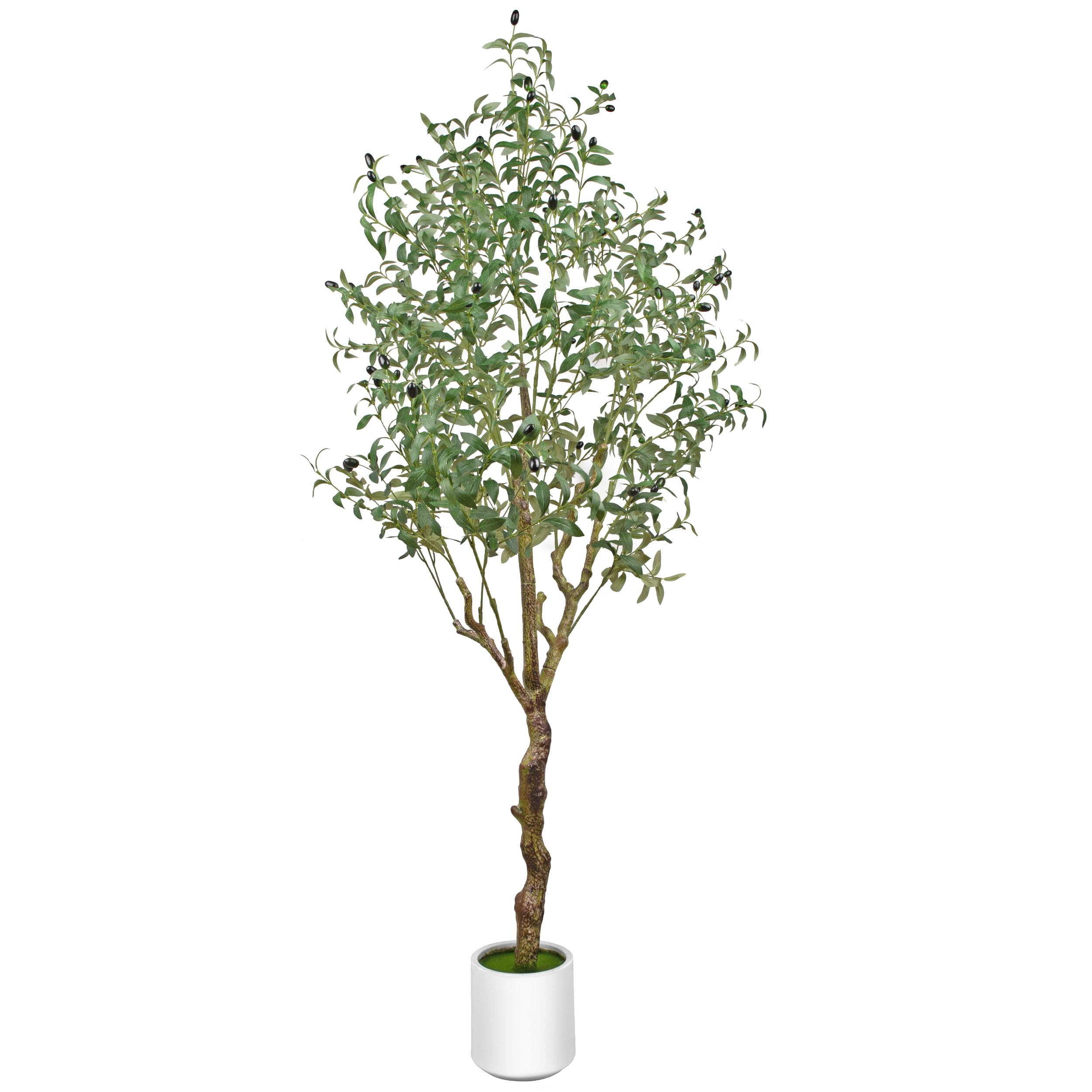 Plante olivier artificiel 180 cm grand faux arbre extérieur intérieur