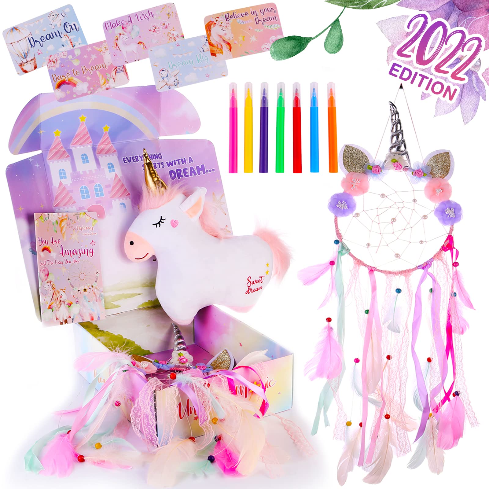 Funzbo Unicorns Gifts Toys For Girls Dream Catcher Gift Toys