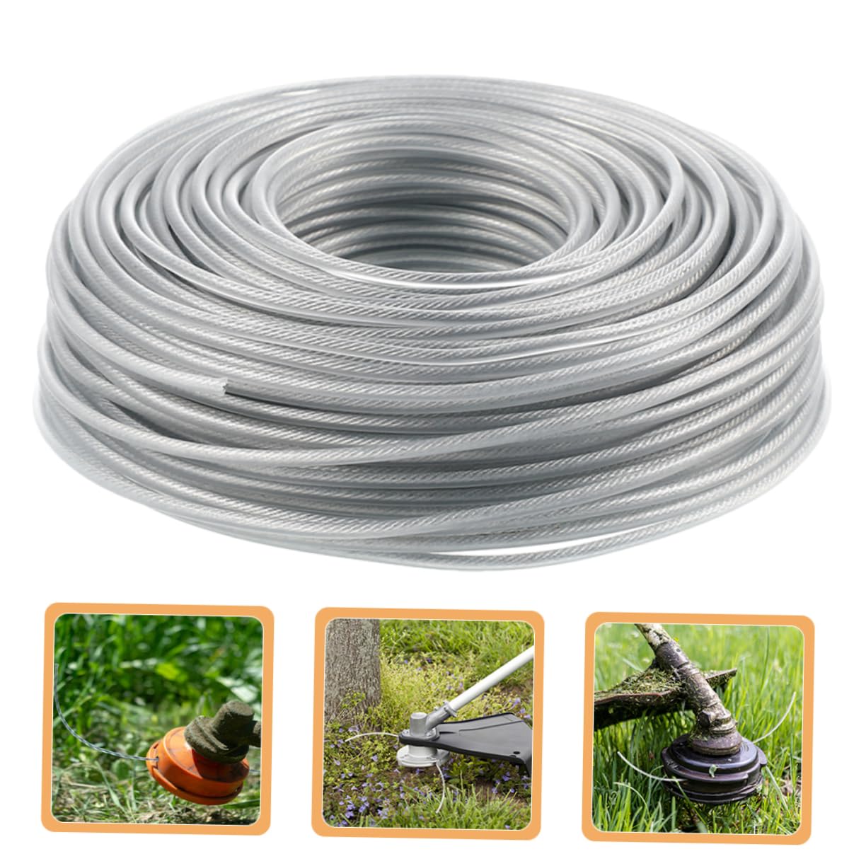 Toddmomy 4piezas Cuerda para Desbrozadora Línea De Recorte Resistente y para Jardinería y De Césped