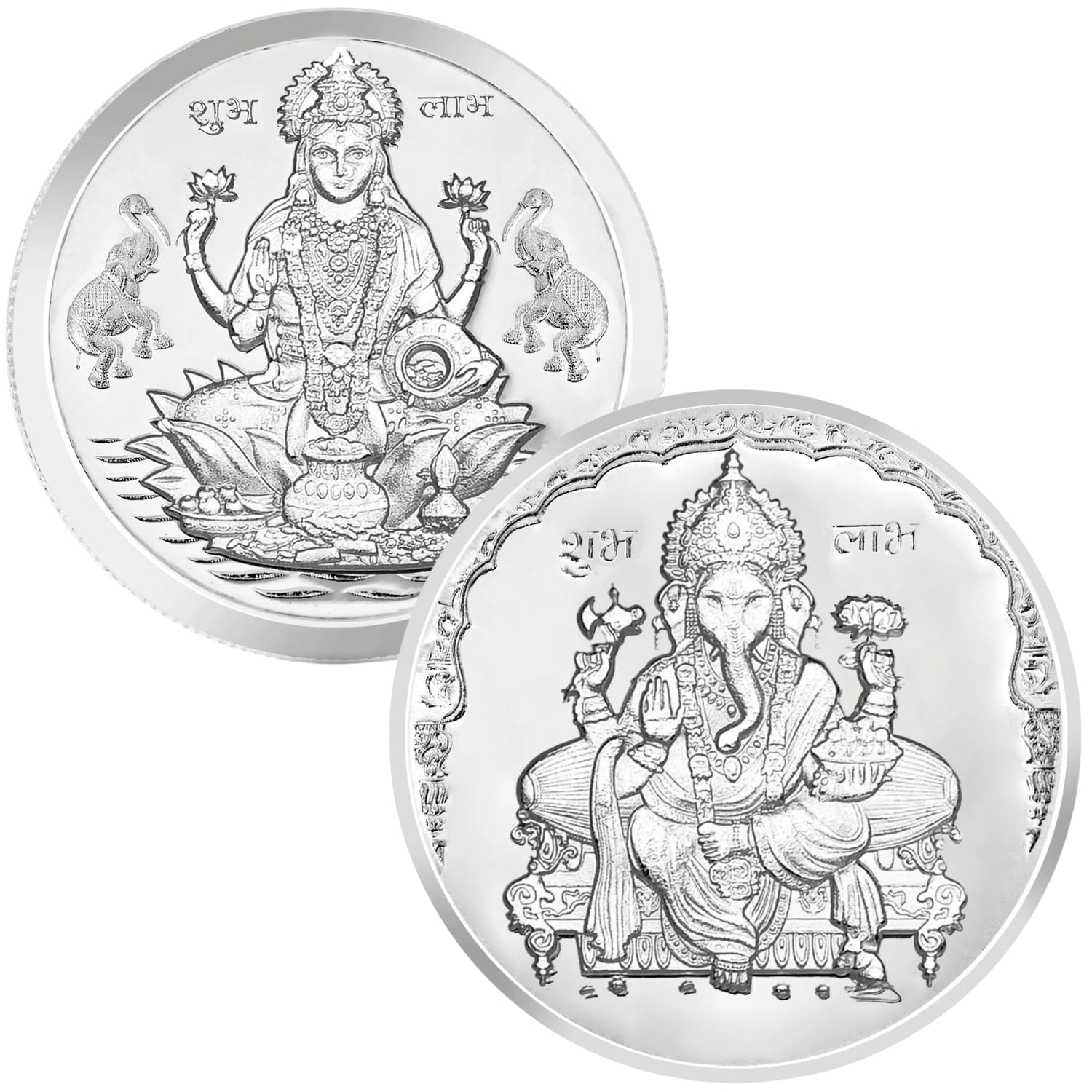 See full amazon price history chart for CHOTTEY LAL AND SONS 999 Pure Laxmi Ji and Ganesh ji Silver Coins with Box Packaging For Diwali Puja, Occasions, Festive Season, Opening Ceremony - Pack of 2(Silver, 10g Each) CHOTTEY LAL AND SONS 999 Pure Laxmi Ji and Ganesh ji Silver Coins with Box Packaging For Diwali Puja, Occasions, Festive Season, Opening Ceremony - Pack of 2(Silver, 10g Each) (B0CL2GBZFV) Amazon Price History, Amazon Price Tracker