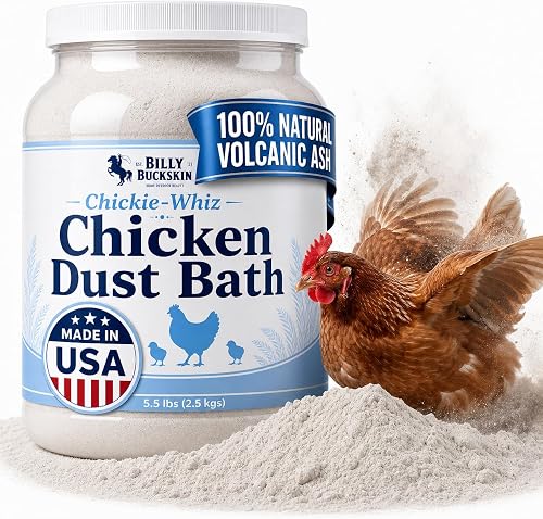 5.5lb Chickie-Whiz volcanic ash dust bath package by Billy Buckskin Co.