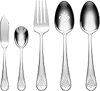 Vista 2 de Lenox 894646 Noella - Juego de cubiertos (65 piezas)