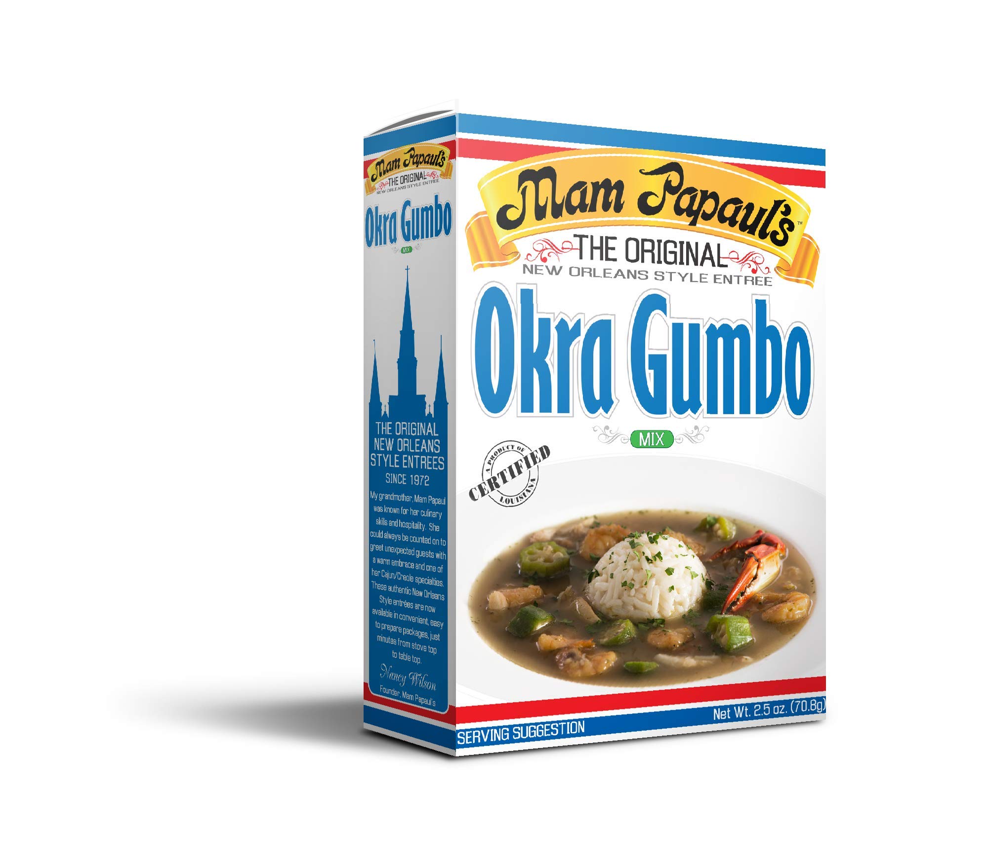 Mam Papaul'sGumbo with Okra Mix 2.5 oz