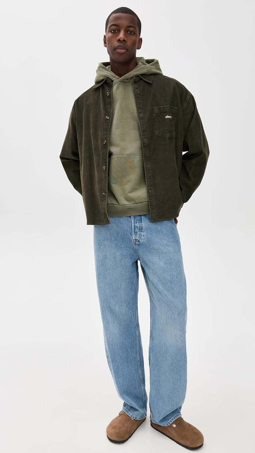 OBEY Men's Buckley Corduroy Shirt - Image 5