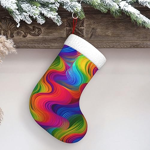 Miniatura 17 de Christmas Stockings Personalized Christmas Decorations 18" Retro Cool Camera Collection Stockings for Christmas Classic Soft Plush Xmas Hanging