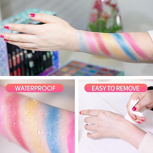 Miniatura 4 de Hot Sugar Kit de maquillaje para niñas preadolescentes de 10 a 12 años, juego de regalo de cumpleaños y Navidad para adolescentes de 16 a 18 años,