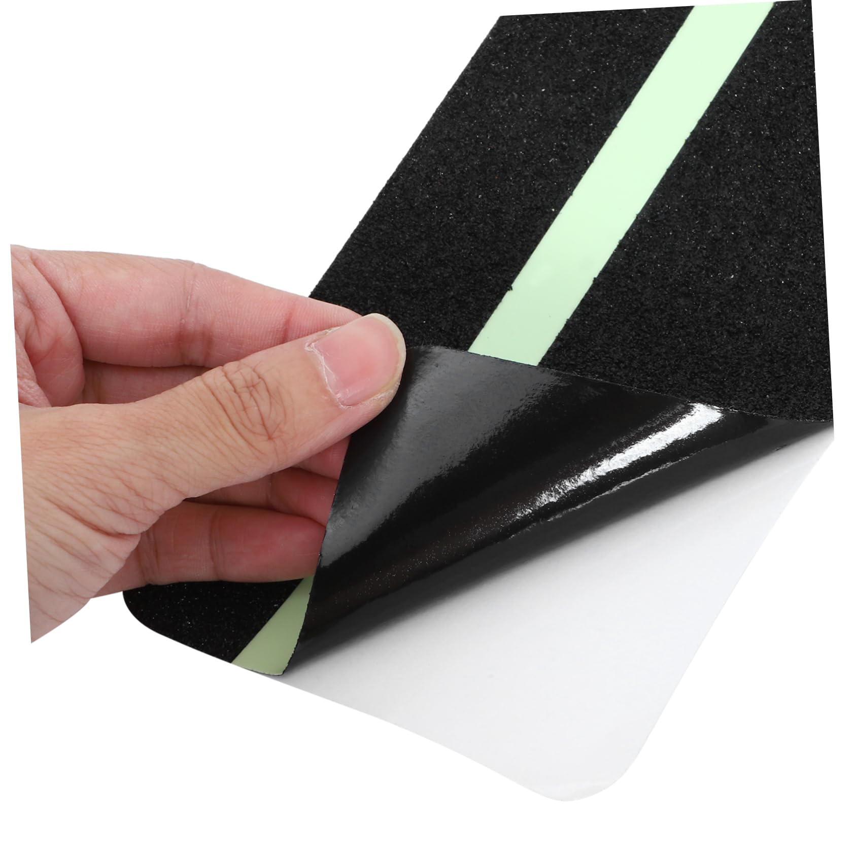 MAGICLULU 12piezas Peldaños De Escalera Antideslizantes De Madera Banda De Para Exteriores Terrazas y Escaleras De Interior Resistente Al