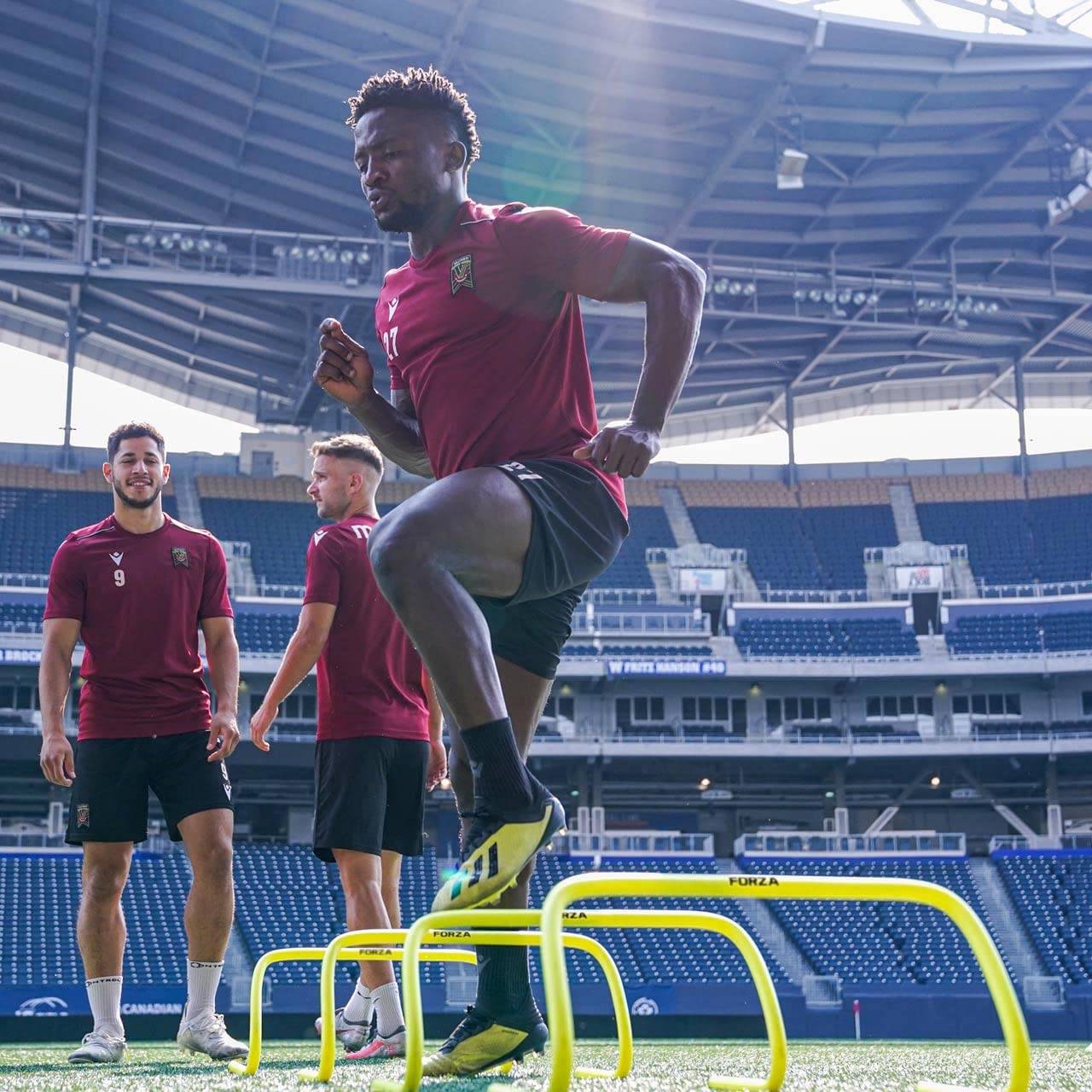 NWS Forza Ostacoli di Agilità - per Allenamento Sportivo Multifunzionale | Set da 6 | Esercizio di Salto E Agility | 3 Altezze Disponibili