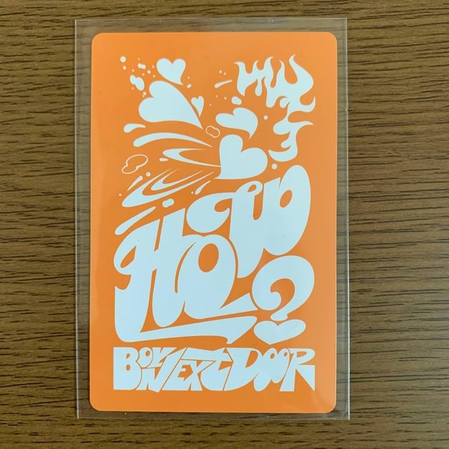 Amazon.co.jp: BOYNEXTDOOR イハン HOW トレカ ボネクド ボイネク Wind