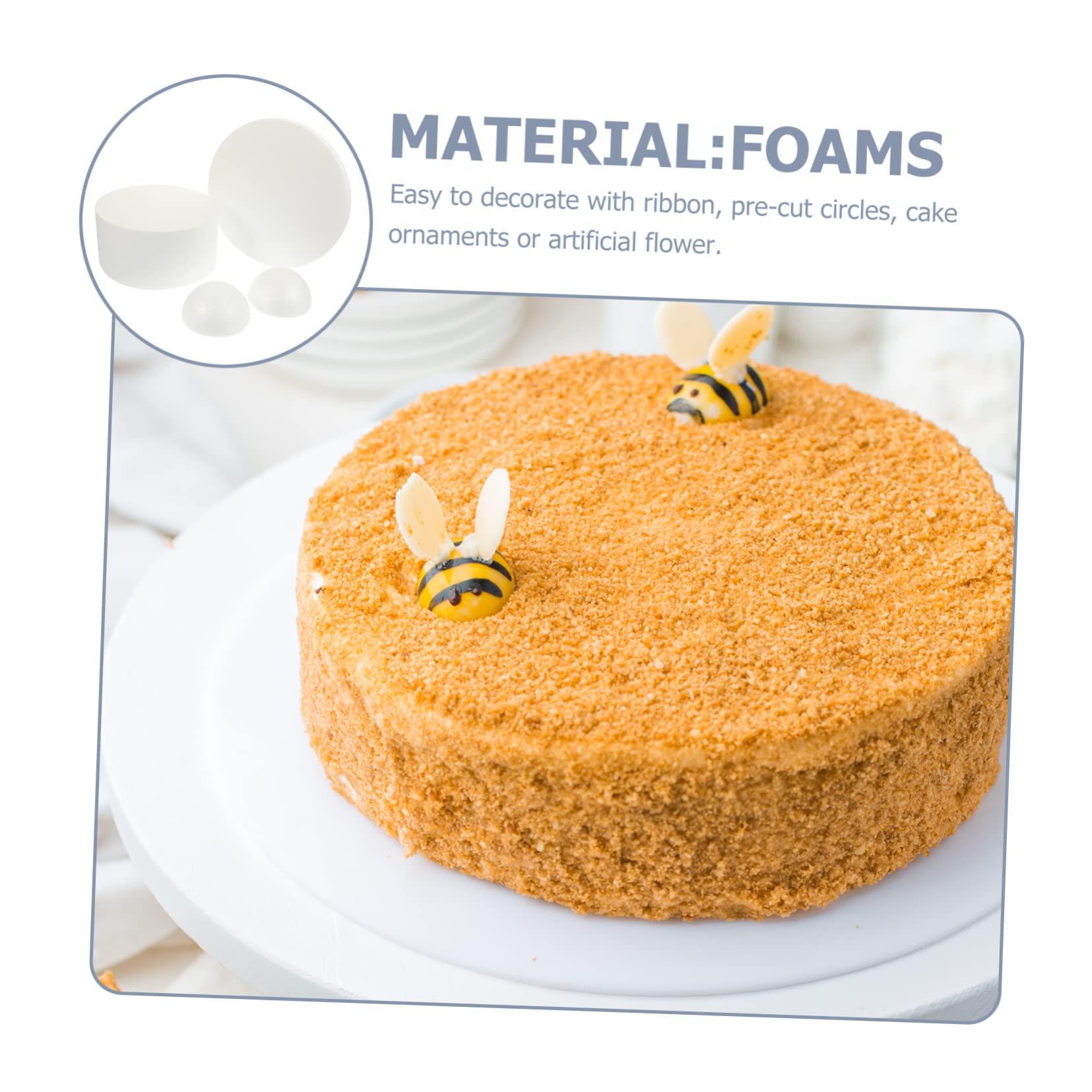 STOBOK 4pezzi di Decorazione per Torte Creativa Utensile per Cake Design Riutilizzabile per Decorazioni Festive e Mostre di Torte