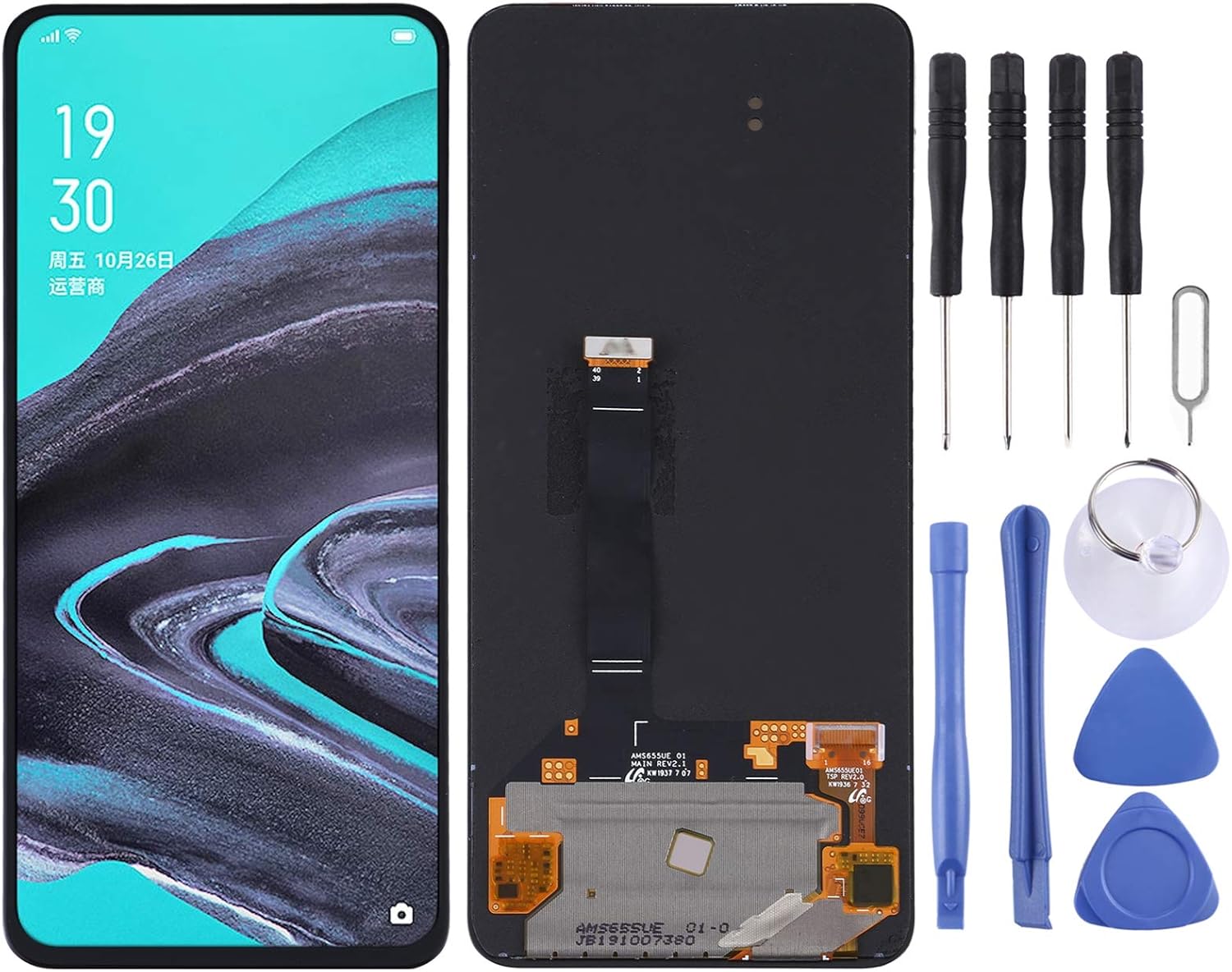 LCD Screen for Oppo Reno 2 with Digitizer Full Assembly