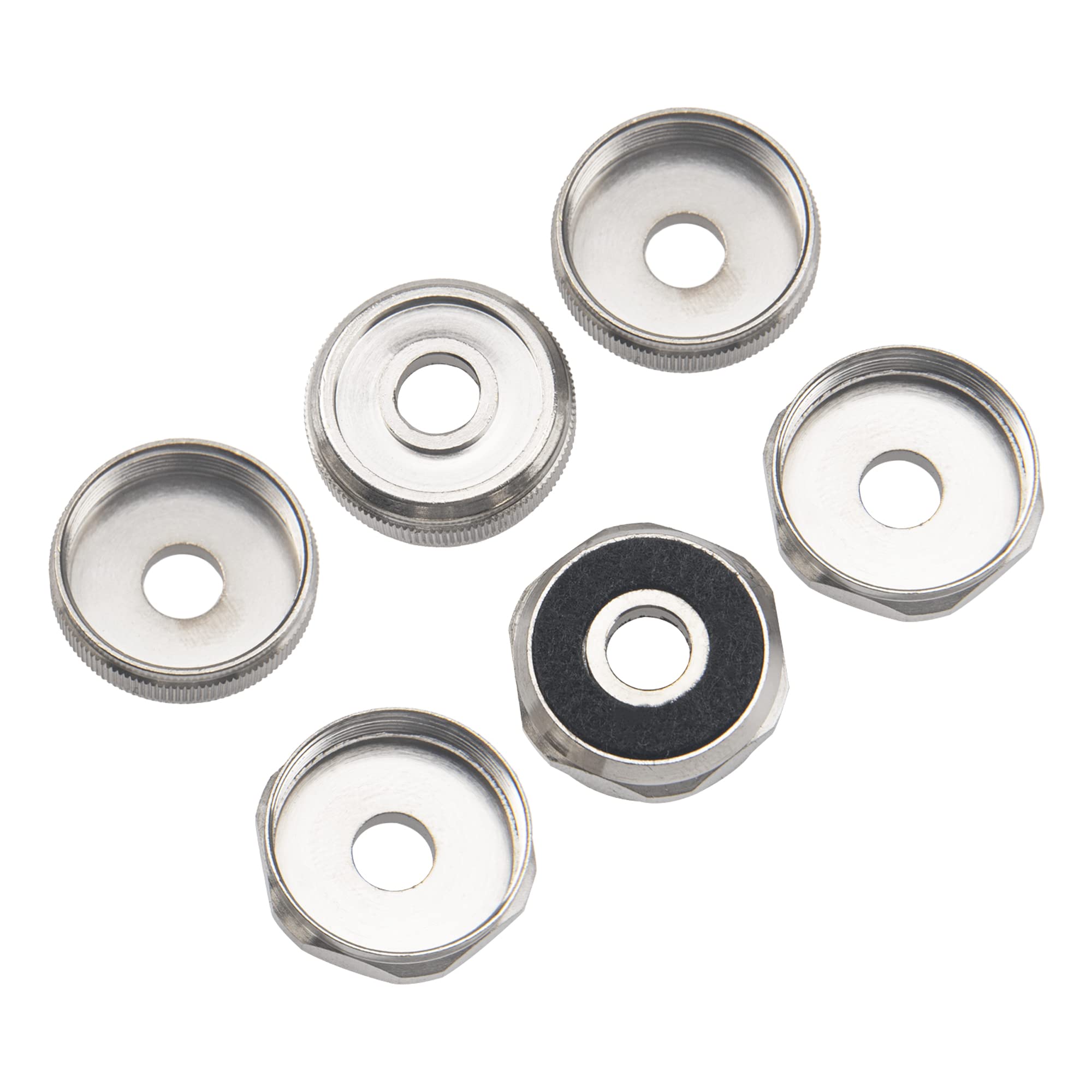 1 kit de réparation de trompette Yootones - Boutons de doigt - Bouchon de valve - Vis de vidange - Clé à piston - Compatible avec les pièces de trompette