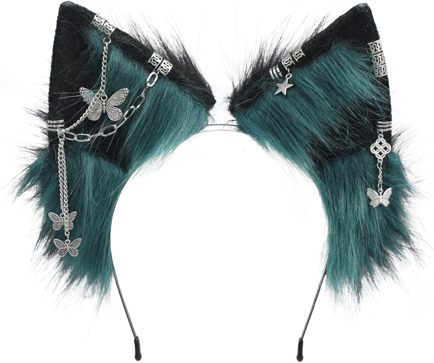 Wolf Ears Tail Costume Wolf Ear Headband Fox Ear Tail Wolf Cosplay Props