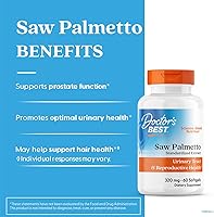 Vista 2 de Doctor's Best Best Saw Palmetto Extract (320 mg), cápsulas de cápsula blanda, 60