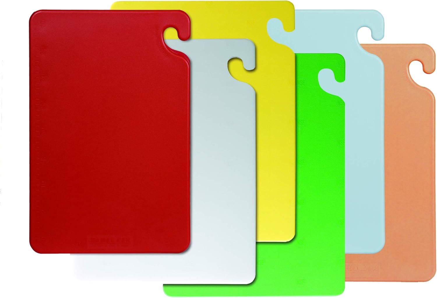 San Jamar Color-Coded Cutting Board Smart Chart/6 Brd