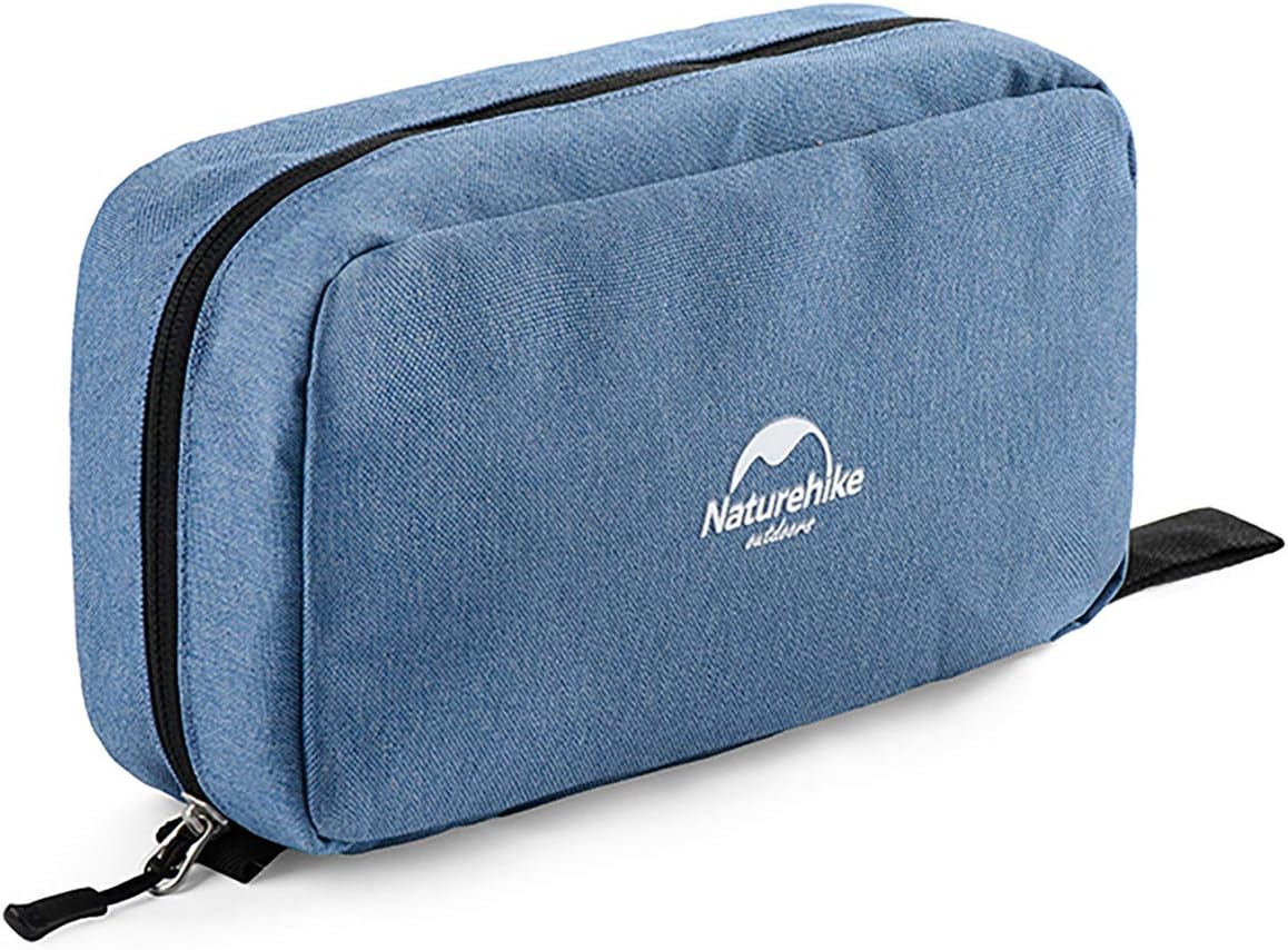 NATUREHIKE Toiletry Bag Travel Bag with Hanging Hook, Water-resistant Makeup Cosmetic Bag Travel Organizer