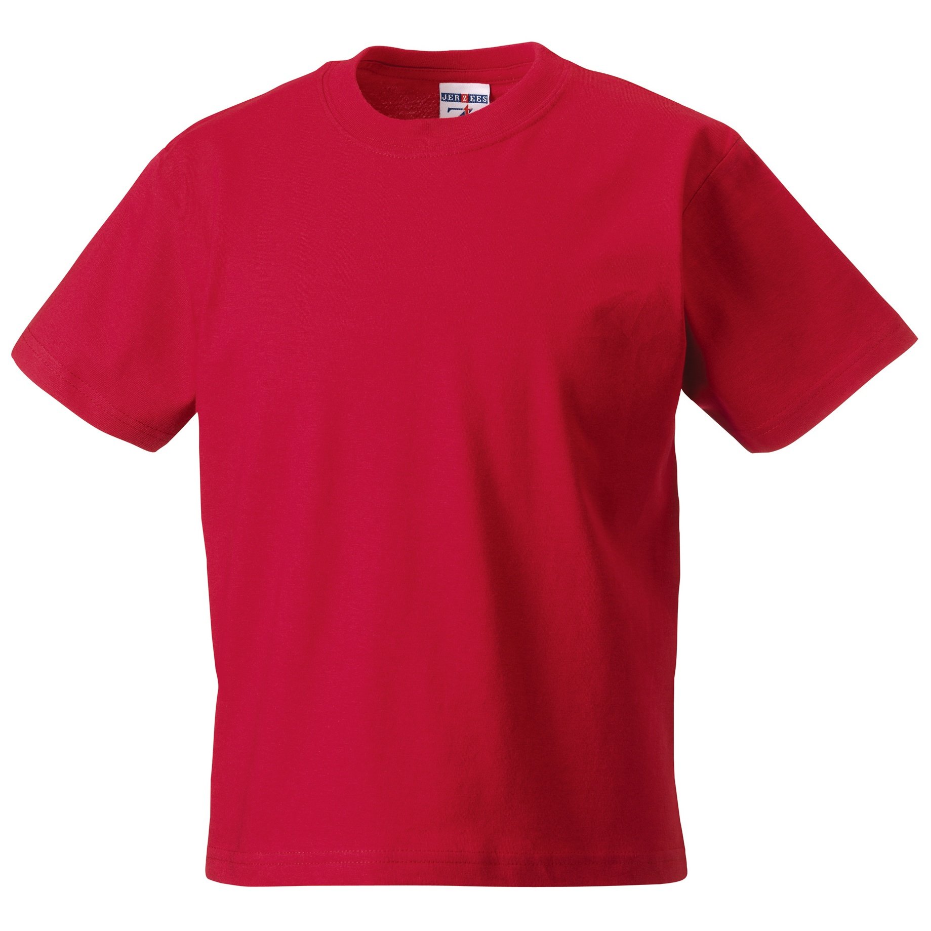 Jerzees Schoolgear Childrens Classic Plain T-Shirt (9-10) (Classic Red)