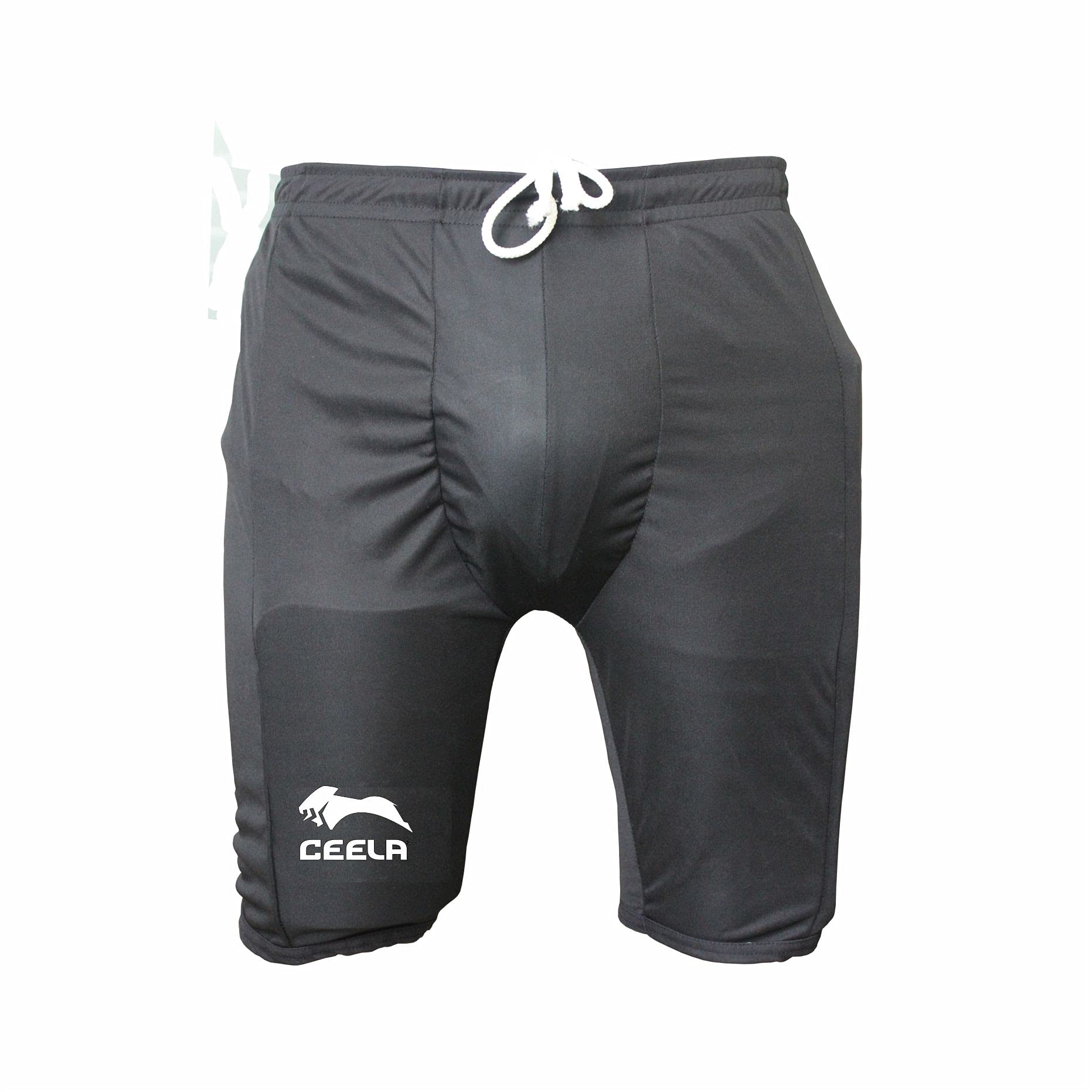 Ceela Sports Thigh Padded Cricket Shorts Thigh Guard Cricket Thigh Pads for Both Right Handed and Left Handed Batsman Black (Youth) (B0CXTGFSX1) Amazon Price History, Amazon Price Tracker